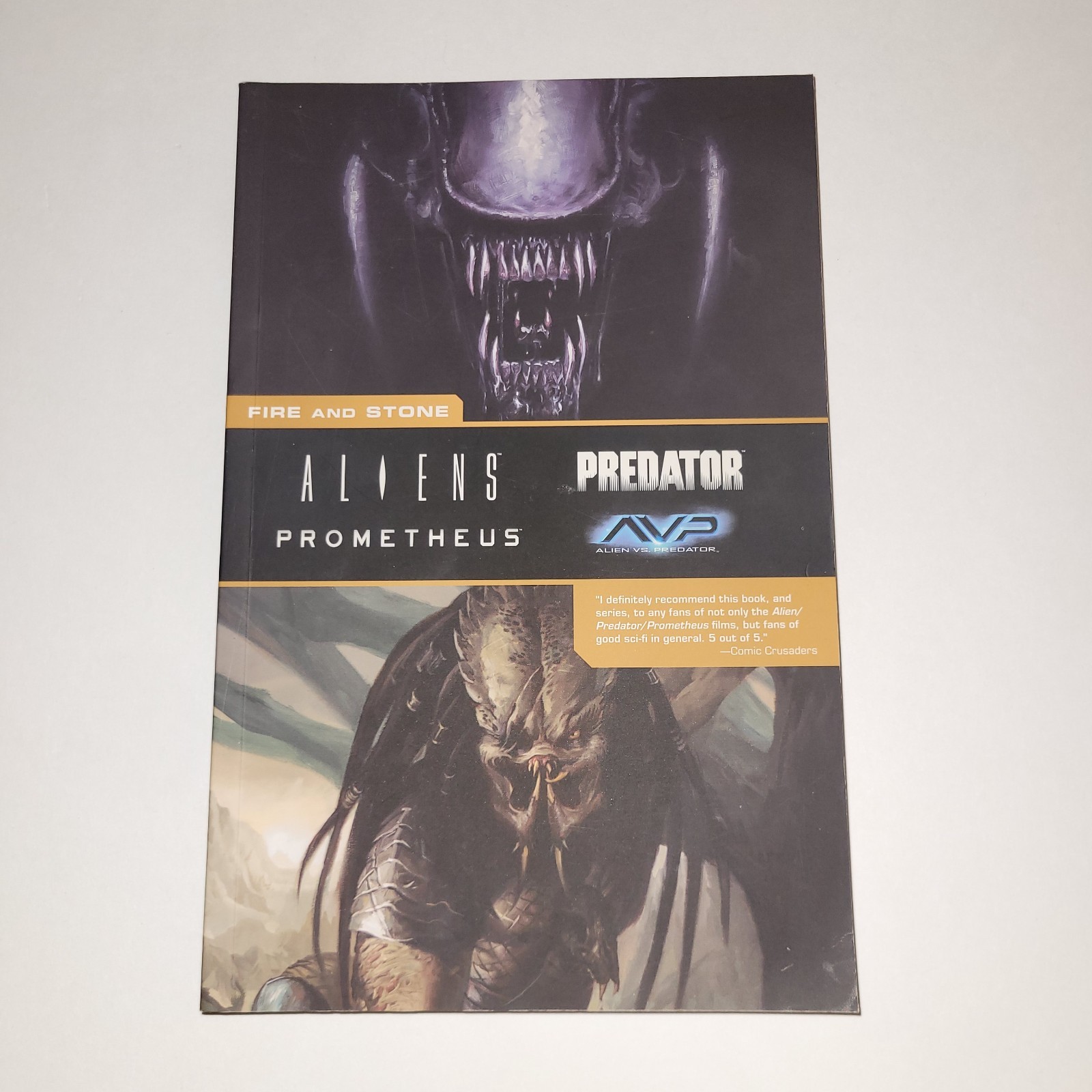 ALIENS PREDATOR AVP PROMETHEUS FIRE AND STONE COMPLETE TPB DARK HORSE