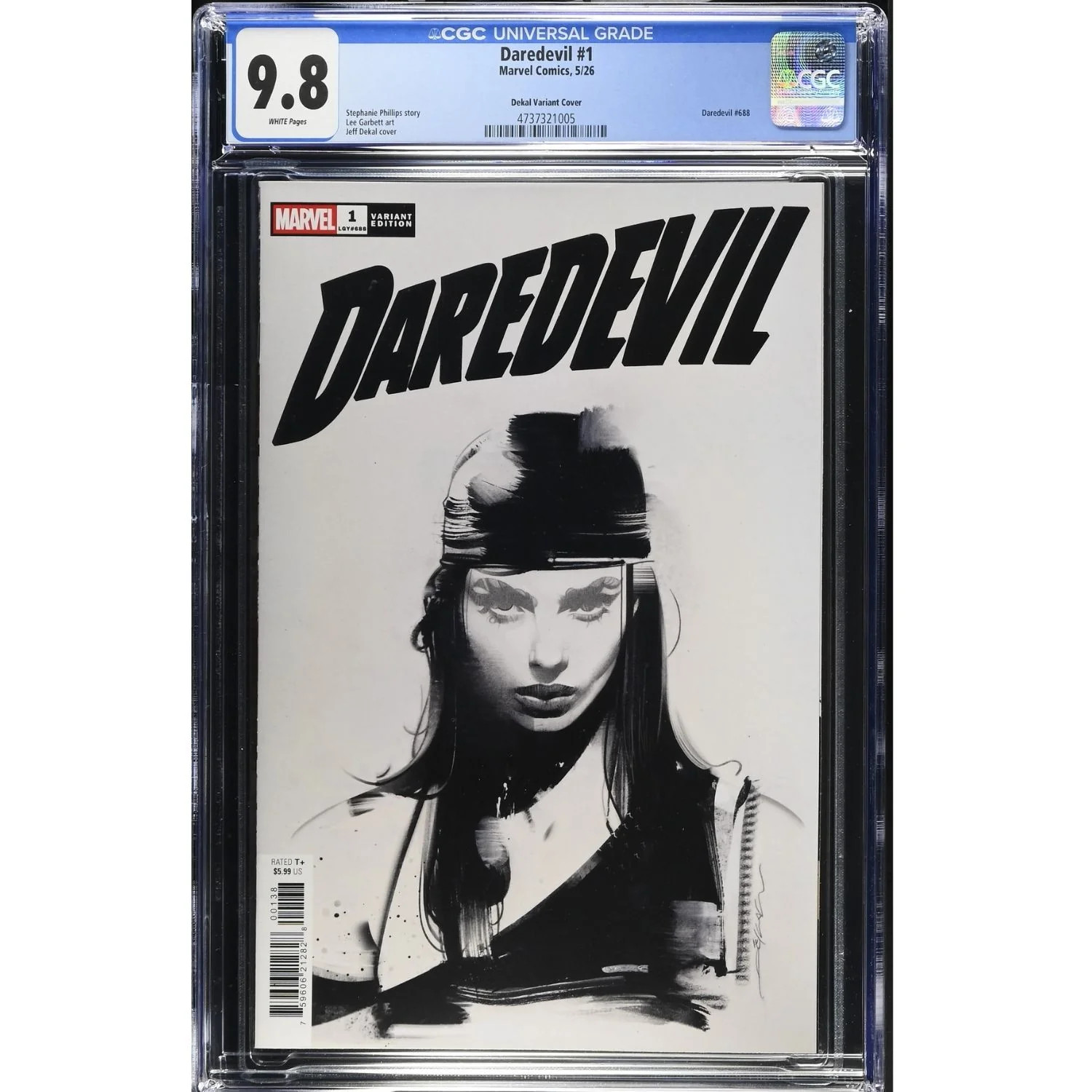 Daredevil: #1 [Jeff Dekal CGC 9.8 - 1:500] 2026