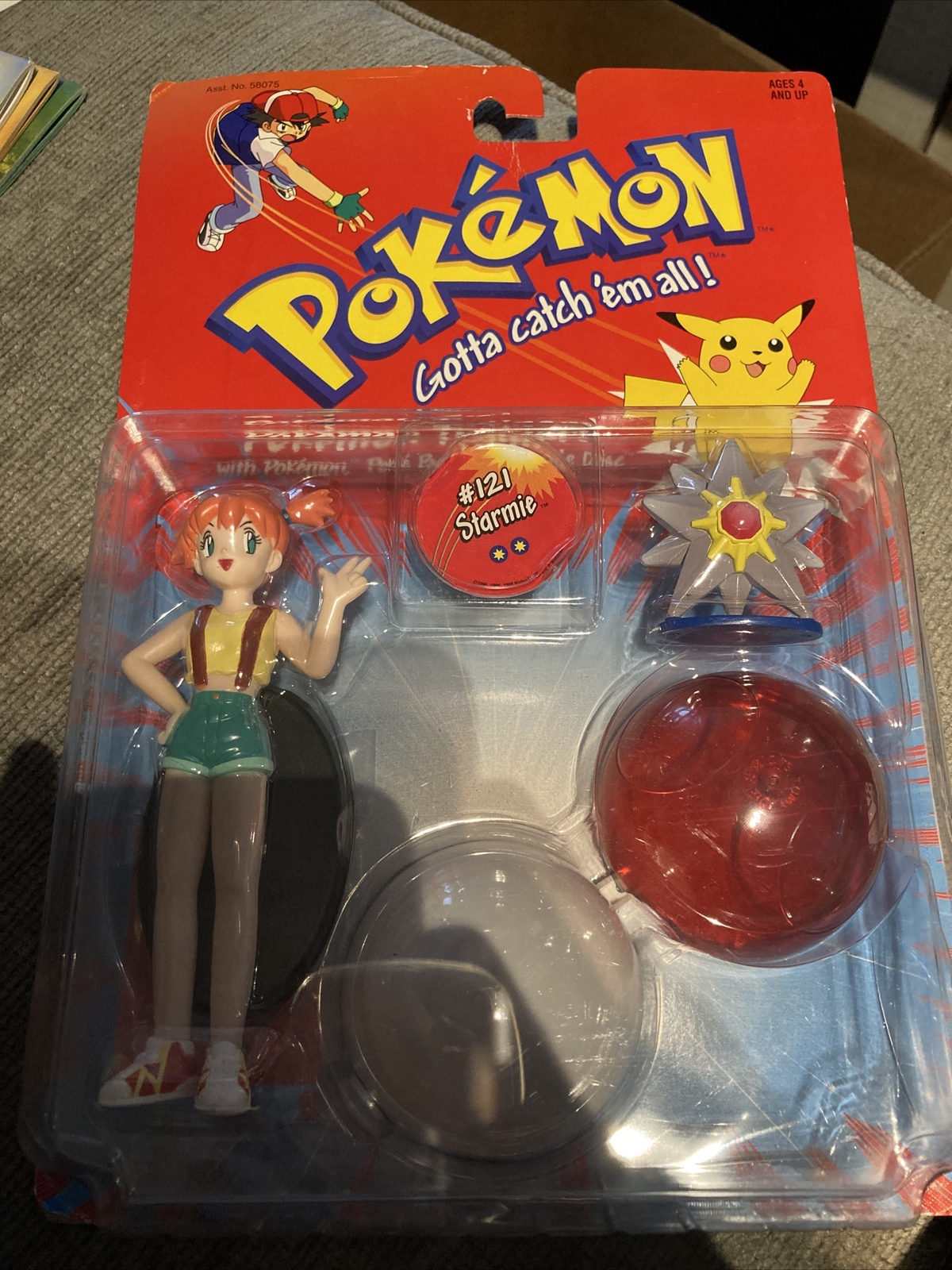 POKEMON GOTTA CATCH’EM ALL #121 Starmie Brand New In Box Rare Vintage Misty 1999