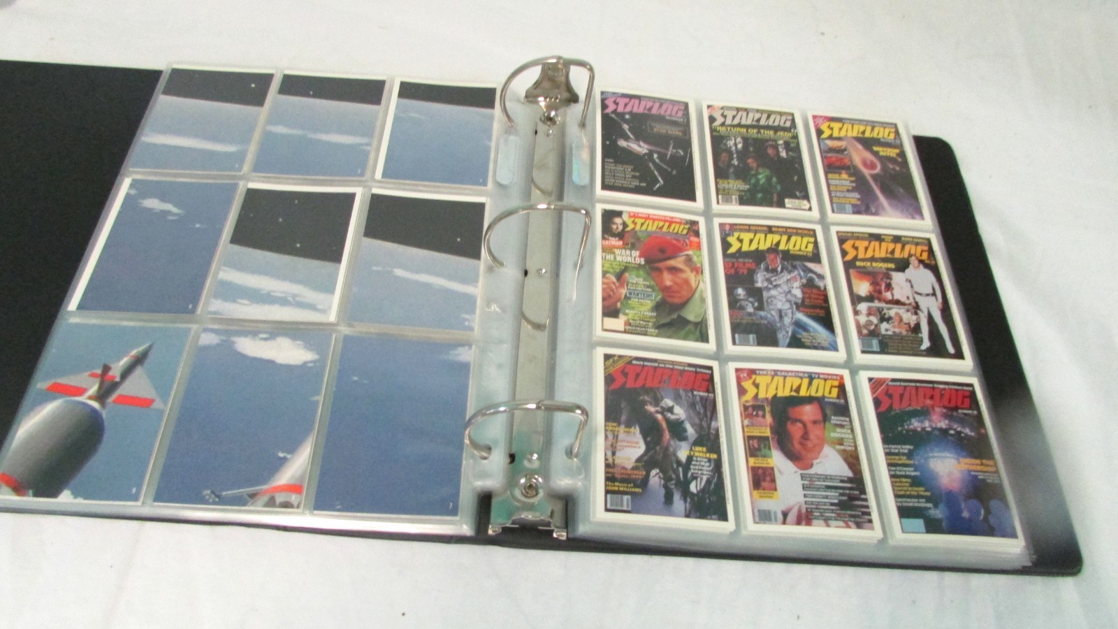 1993 STARLOG Magazine Covers Complete Trading Card Set + 2 Holograms & 9 Promo
