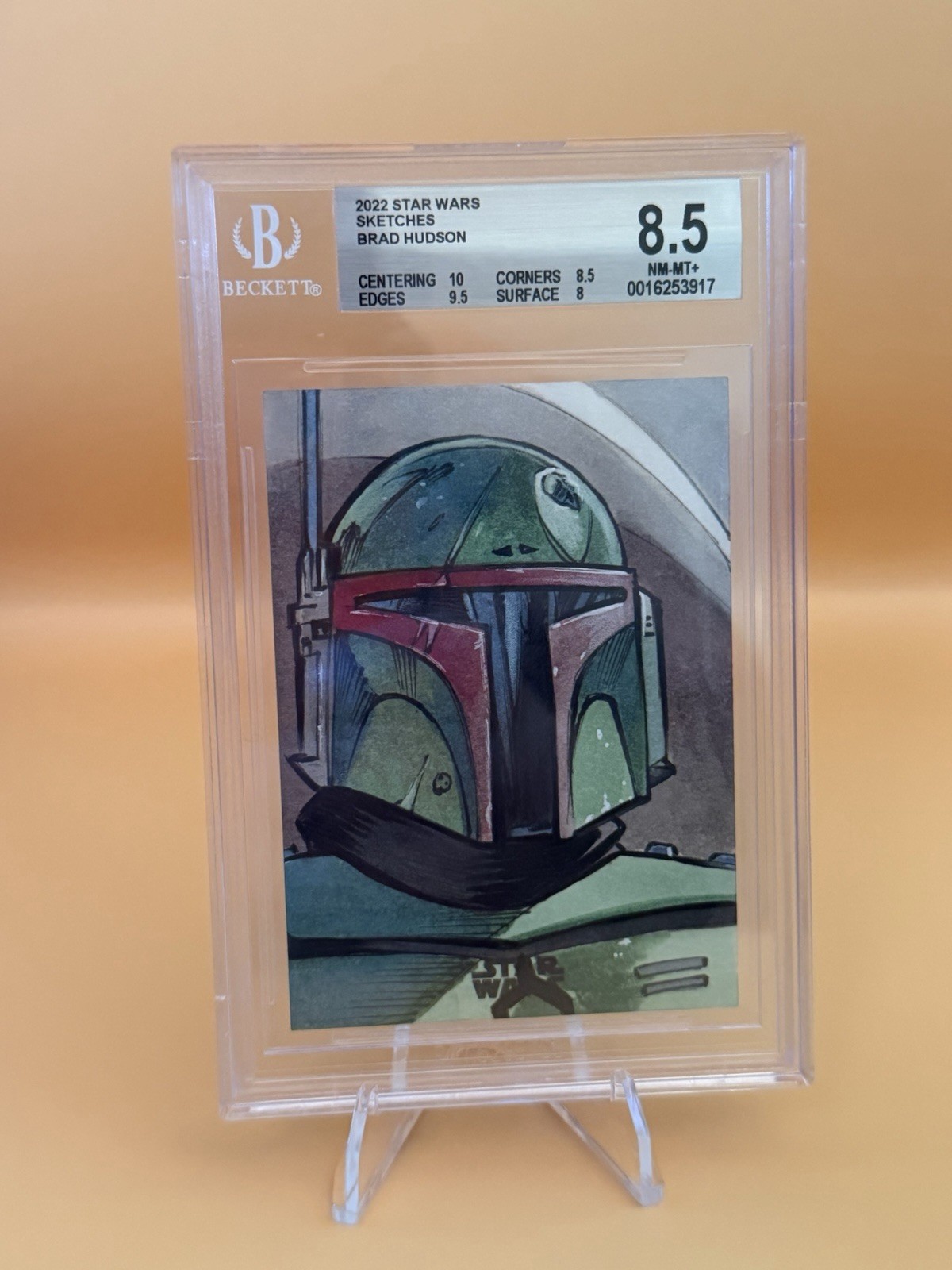 Topps 2022 Star Wars Sketches  Boba Fett