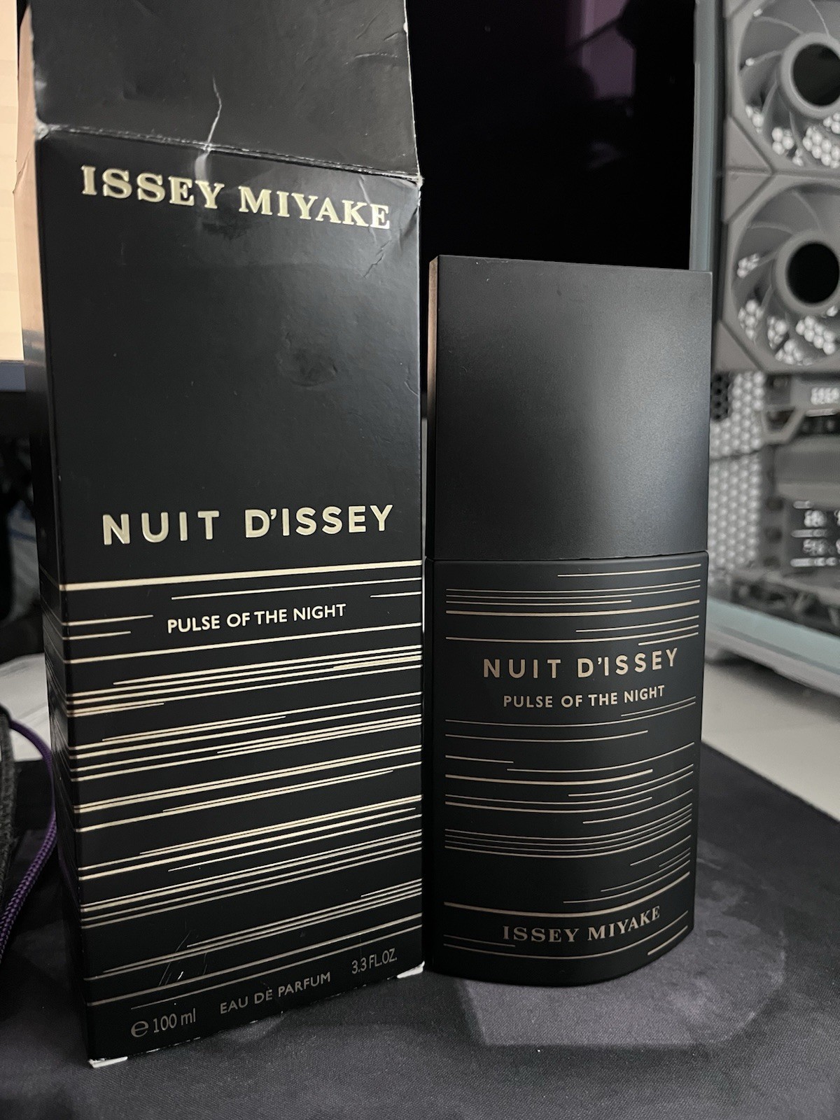 Issey Miyake Nuit D'issey Pulse of the Night 100 ML New Rare And Discontinued 