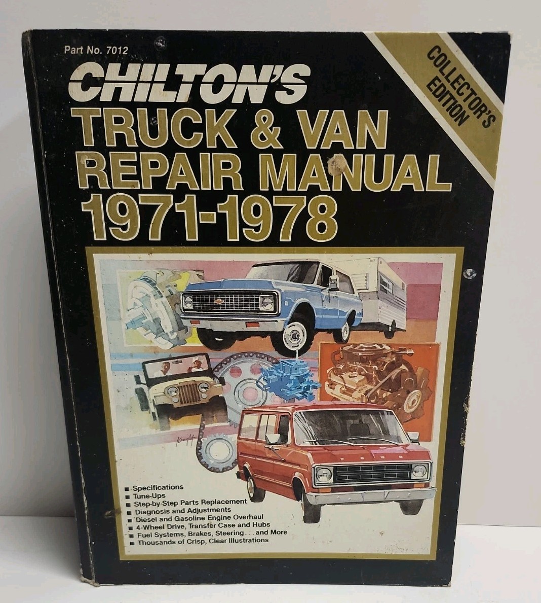 Chilton’s Truck & Van Repair Manual 1971–1978 Chevy Ford GMC Dodge Jeep 