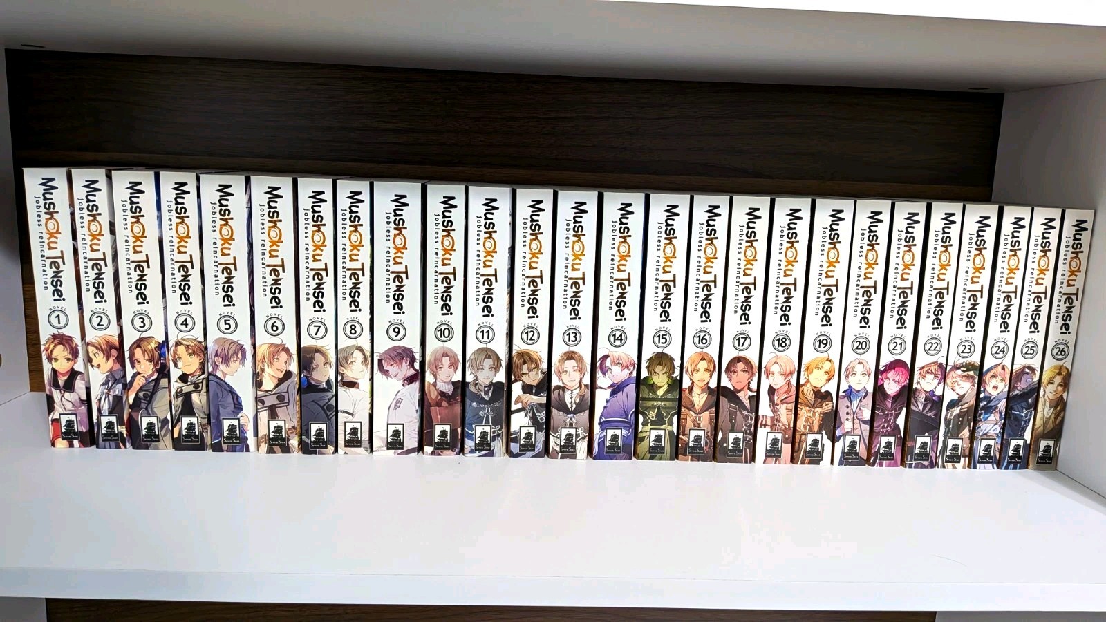 Mushoku Tensei Jobless Reincarnation Light Novel Vol 1-26 Full Set Seven Seas