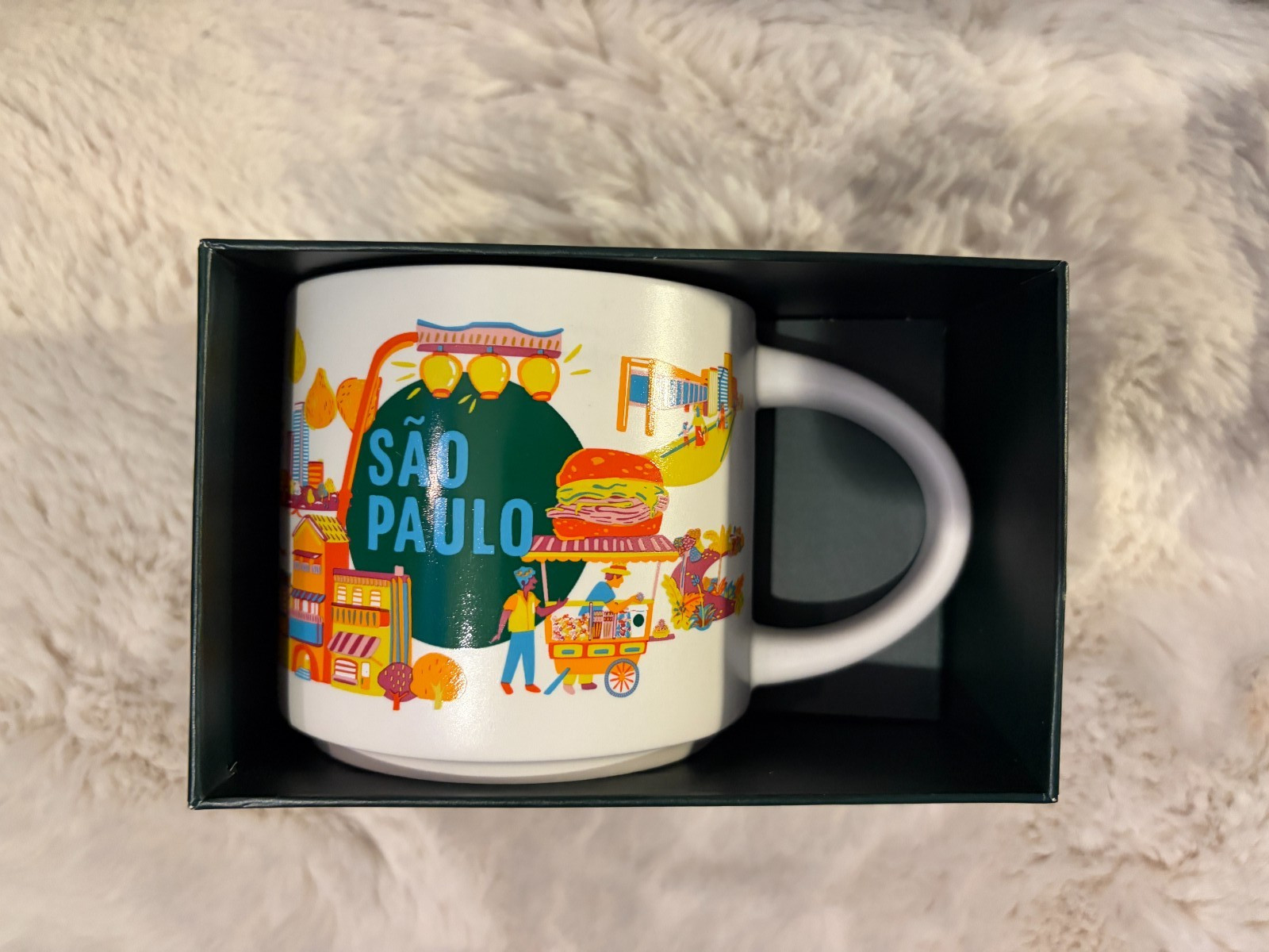 Starbucks Sao Paulo Brazil Mug - Discovery Series  14oz / New in Box