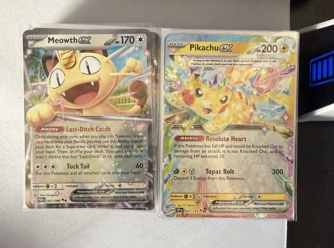 110x Pokémon EX Lot - Ultra Rare Bulk Bundle - Near Mint NM