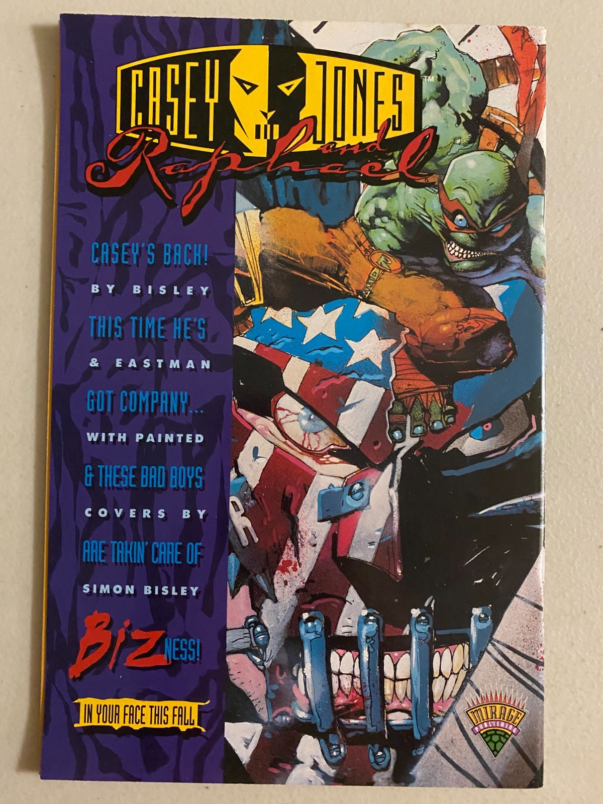 Casey Jones #1 6.0 (1994)