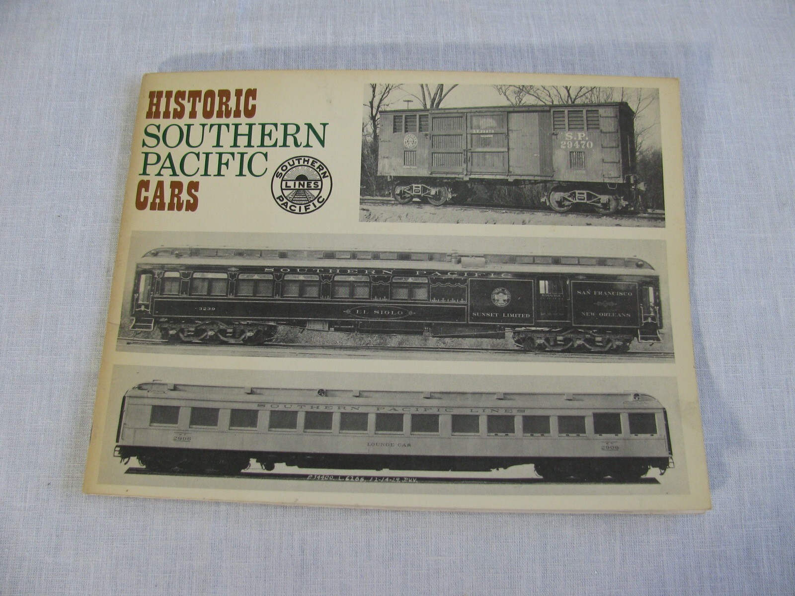 Vtg Historic Southern Pacific Cars by Wayner Publications (PB) r Vtg Historic Southern Pacific Cars by Wayner Publications (PB) r