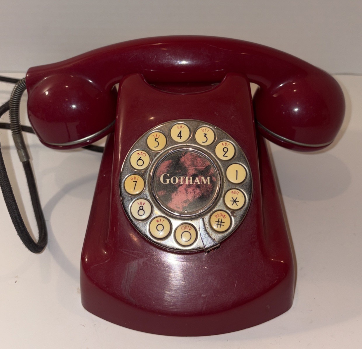 Vintage Gotham Bat Phone WWTTON 190 Vintage Phone Push Button 