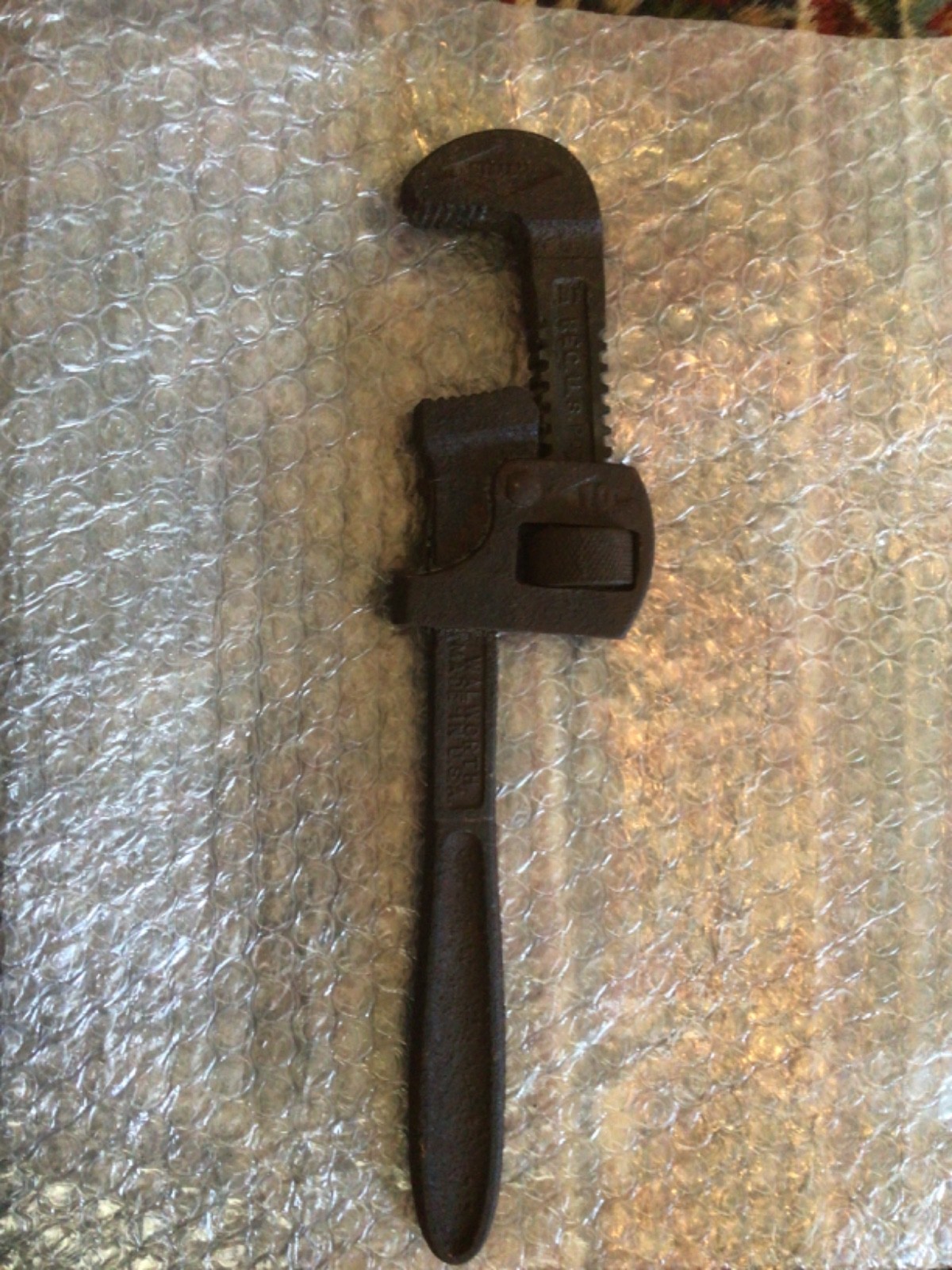 Antique Genuine Stillson Walworth 11”Adjustable Pipe Wrench Antique Genuine Stillson Walworth 11”Adjustable Pipe Wrench