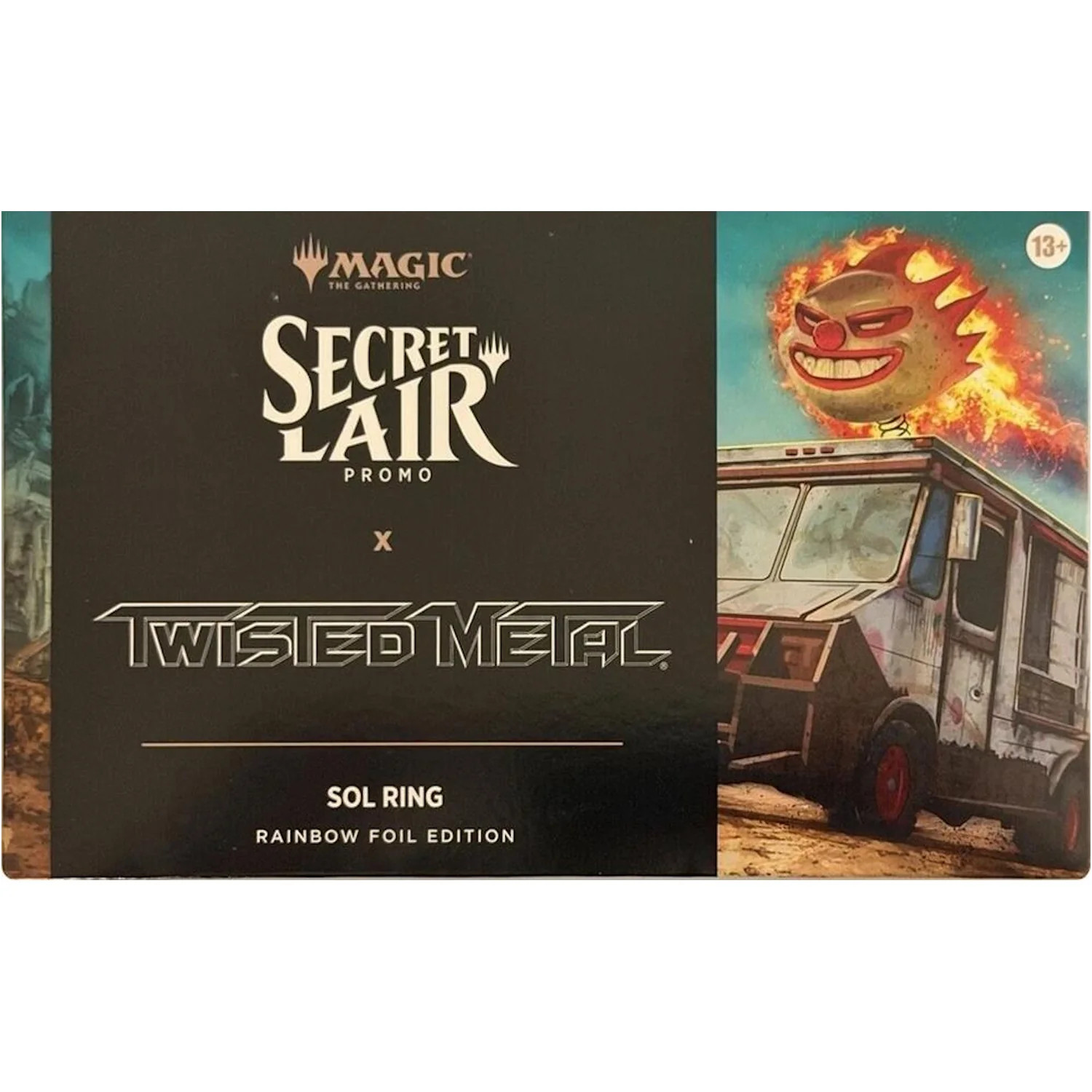 Magic: The Gathering TCG: Secret Lair x Twisted Metal - Sol Ring Promo - Rainbow