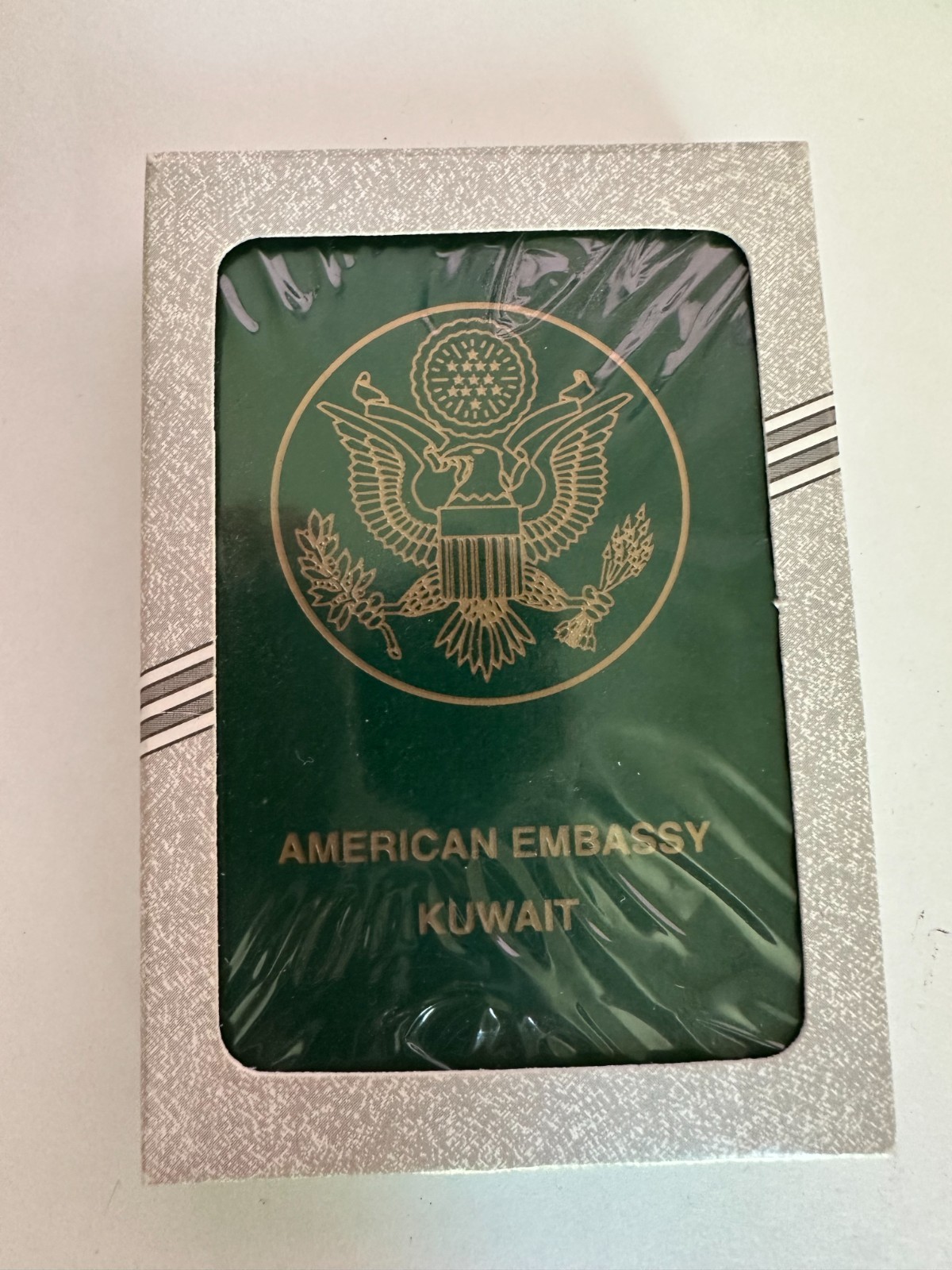 2003 American Embassy Kuwait Iraq Most Wanted Playing Cards Liberty Poker Sealed