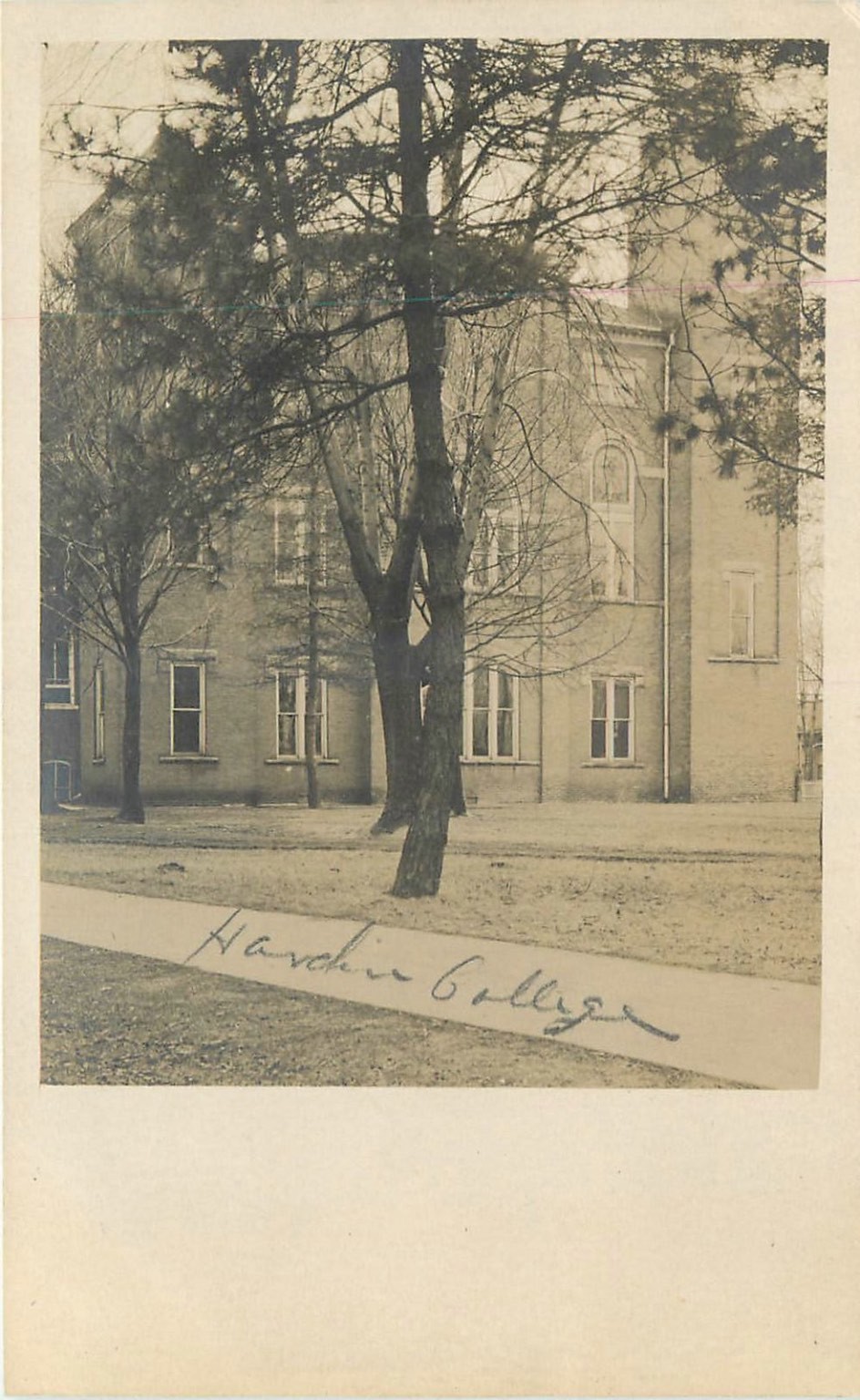 RPPC Hardin College Mexico MO Audrain County Missionary Baptist Church c.1910 RPPC Hardin College Mexico MO Audrain County Missionary Baptist Church c.1910
