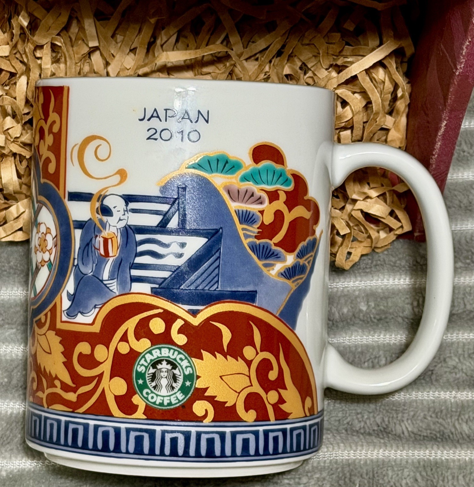 Starbucks Japan 2010 Arita Ware Mug Made in Japan w/box 