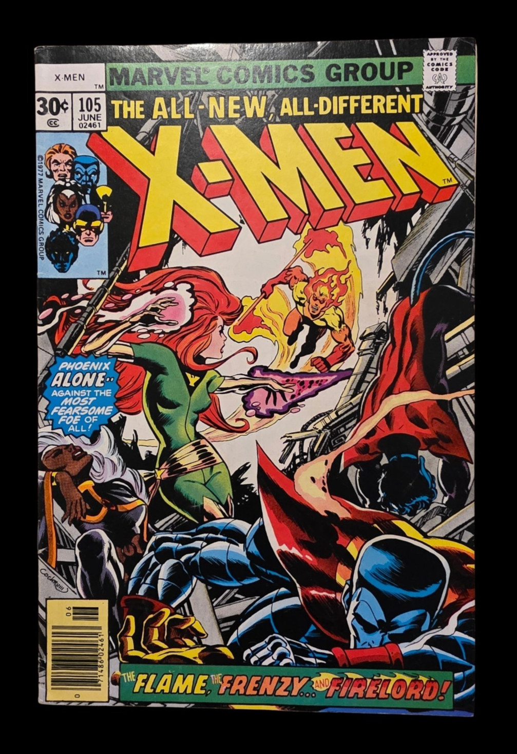 The X-Men #105 (Marvel Comics June 1977) - FN