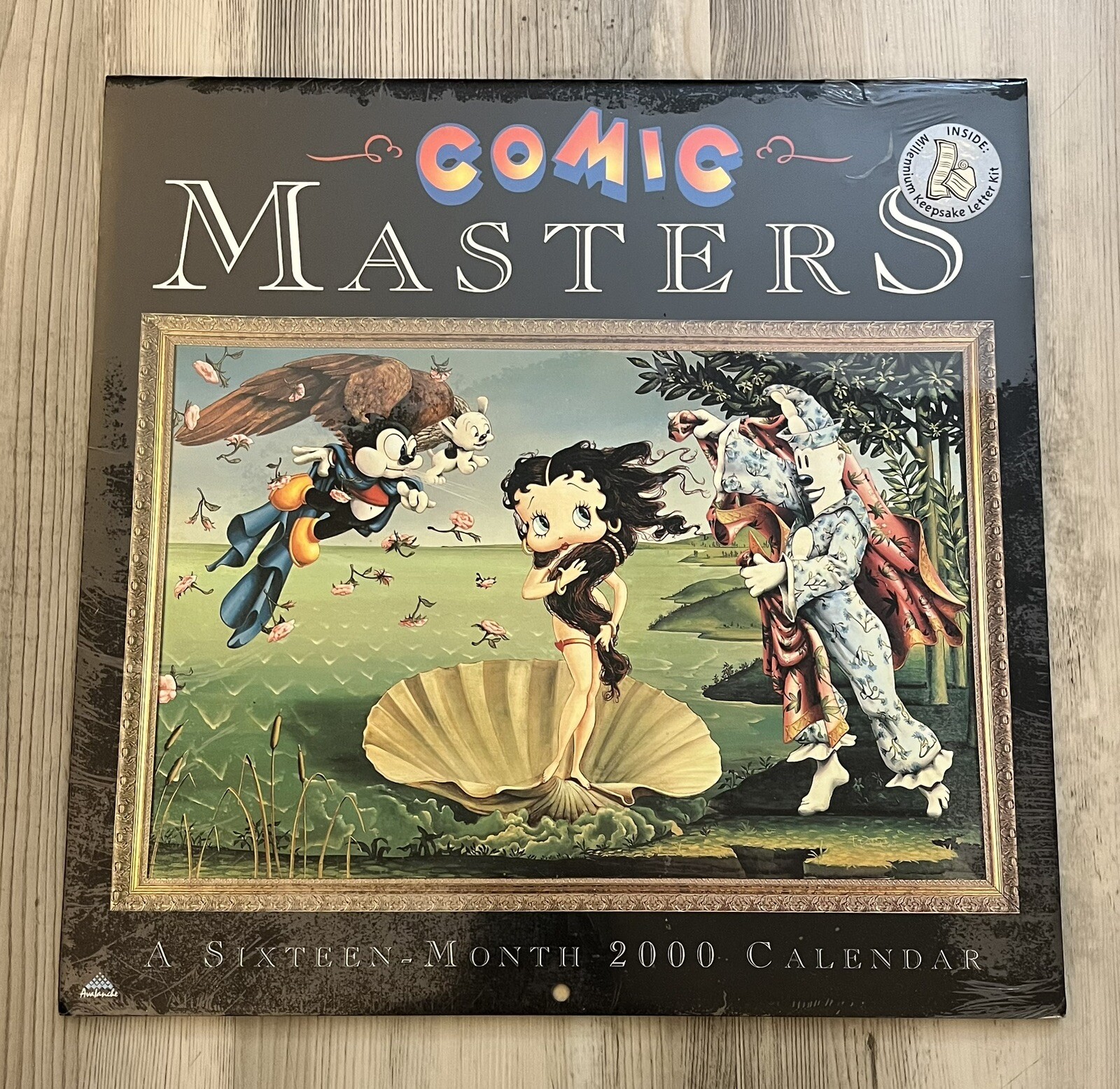 Vintage New & Sealed Comic Masters Sixteen Month 2000 Calendar
