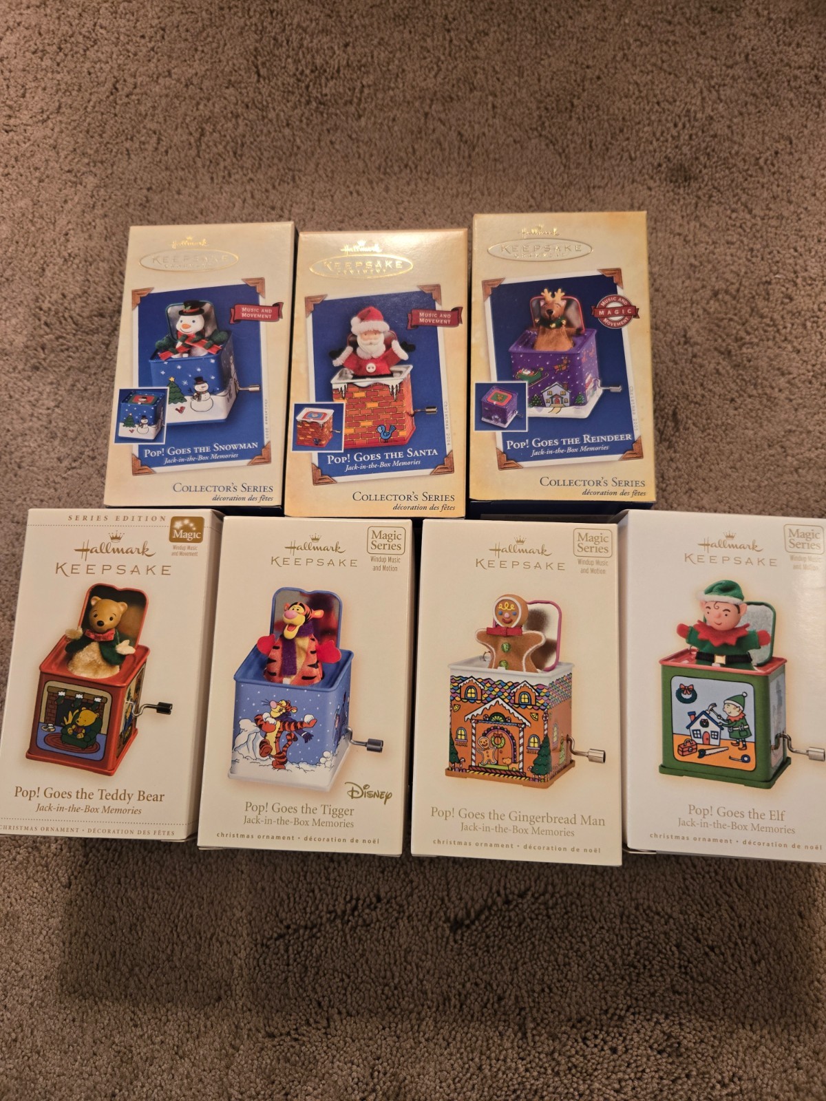 Vintage Lot Of 7 Hallmark \