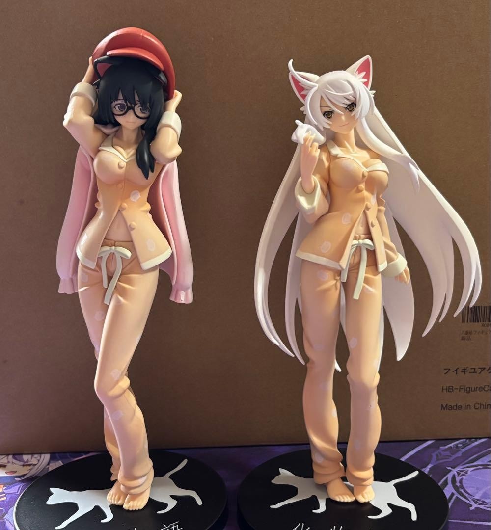 Bakemonogatari Premium Figure Black Hanekawa Winged Version Collectible Anime