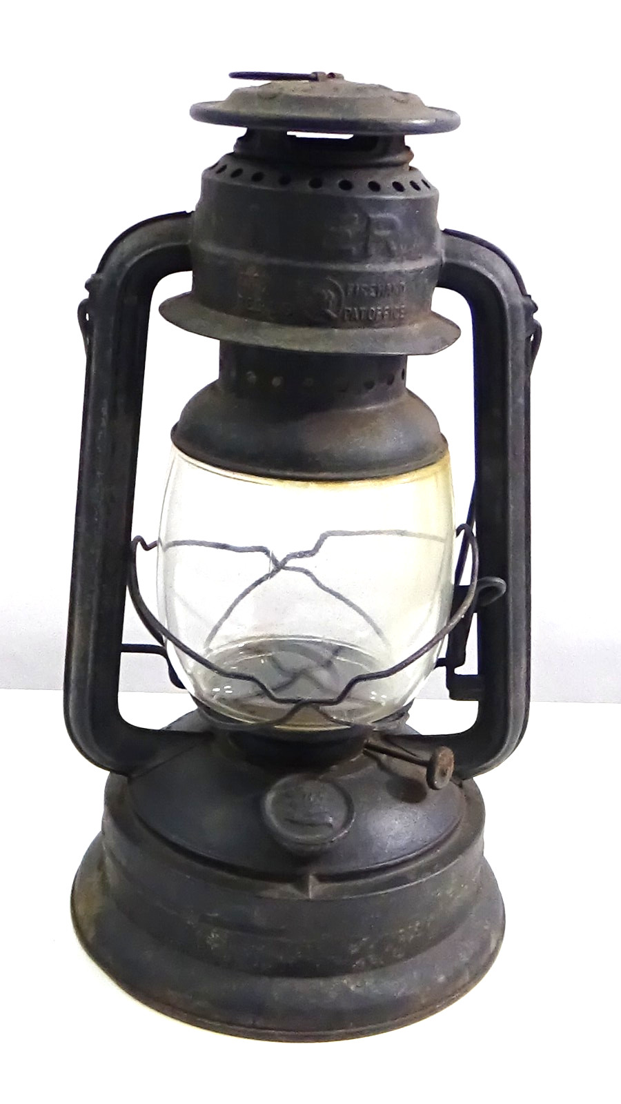 Vintage Nier Feuerhand No. 280 Kerosene Oil Lantern Lamp