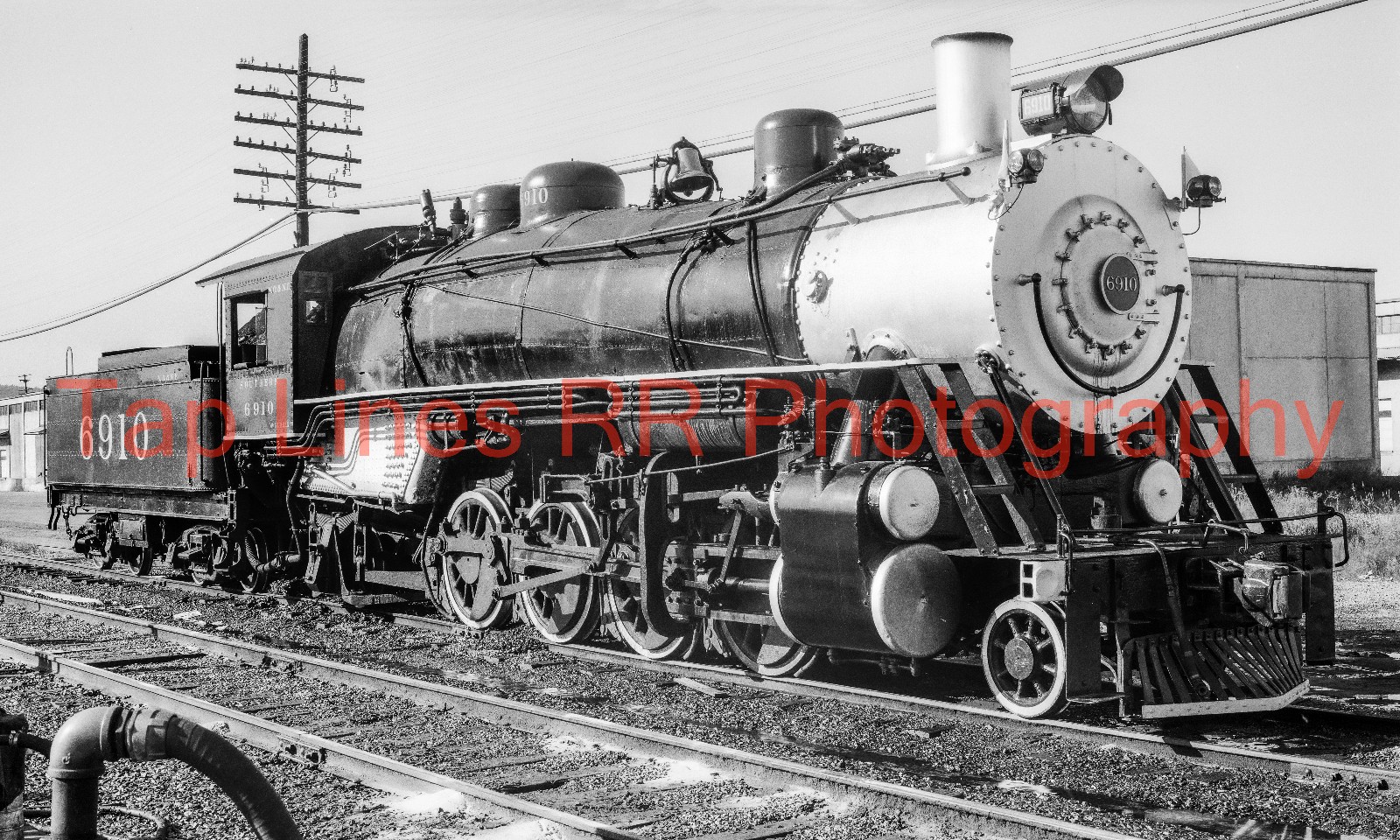 Southern Ry #6910 (2nd) Chattanooga TN 10-10-1965 Tom Lawson 2-8-2 New 5x8 Photo