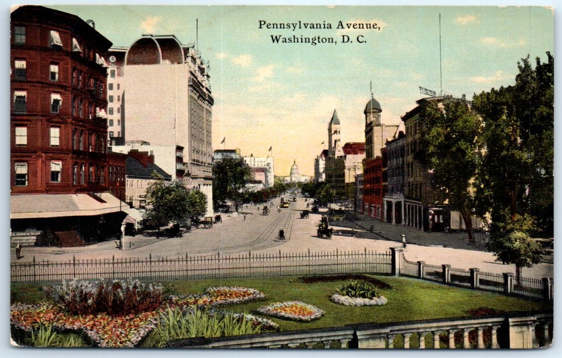 Postcard - Pennsylvania Avenue, Washington, DC