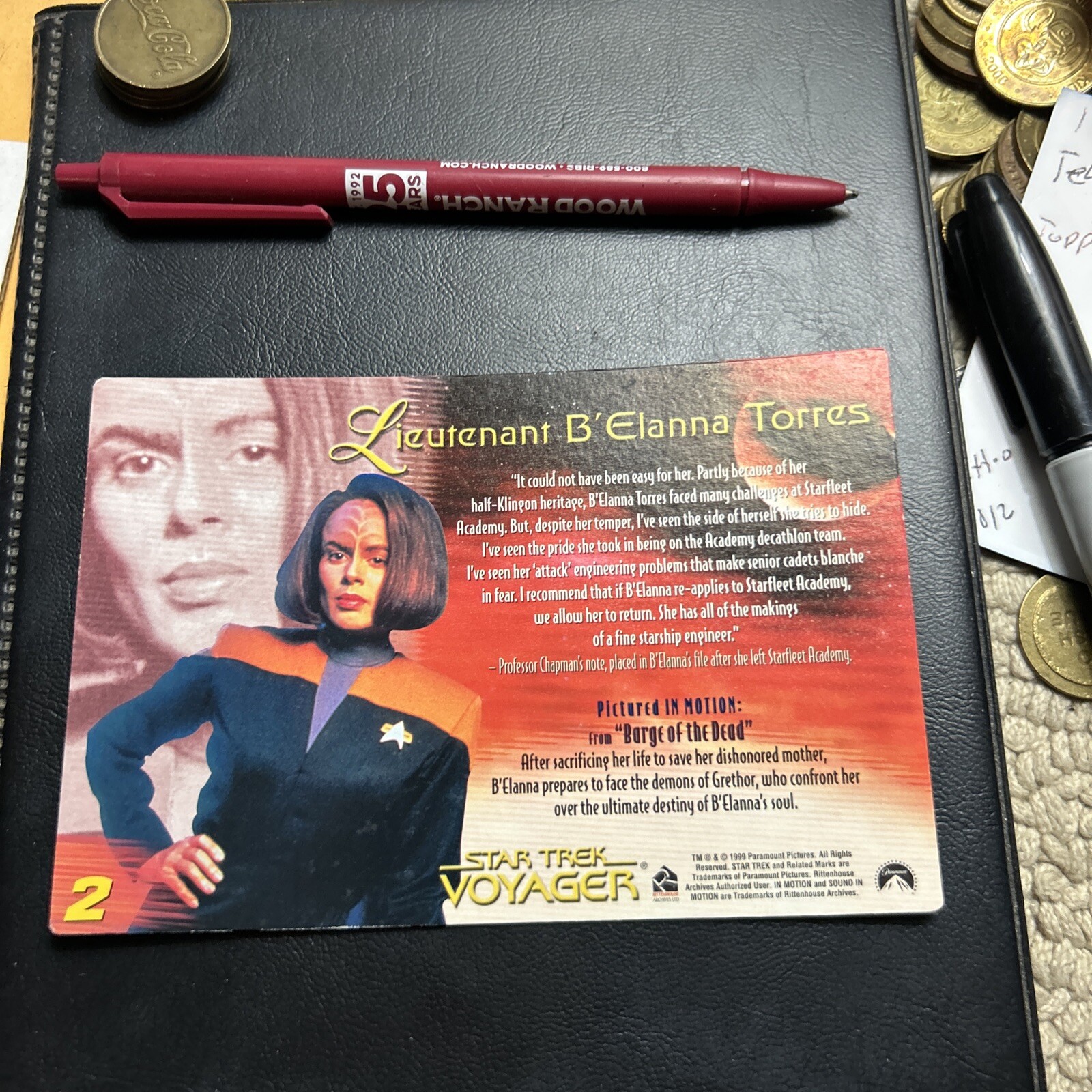 The Women Of Star Trek In Motion 1999 Jumbo  #2 Lieutenant B\'elanna Torres