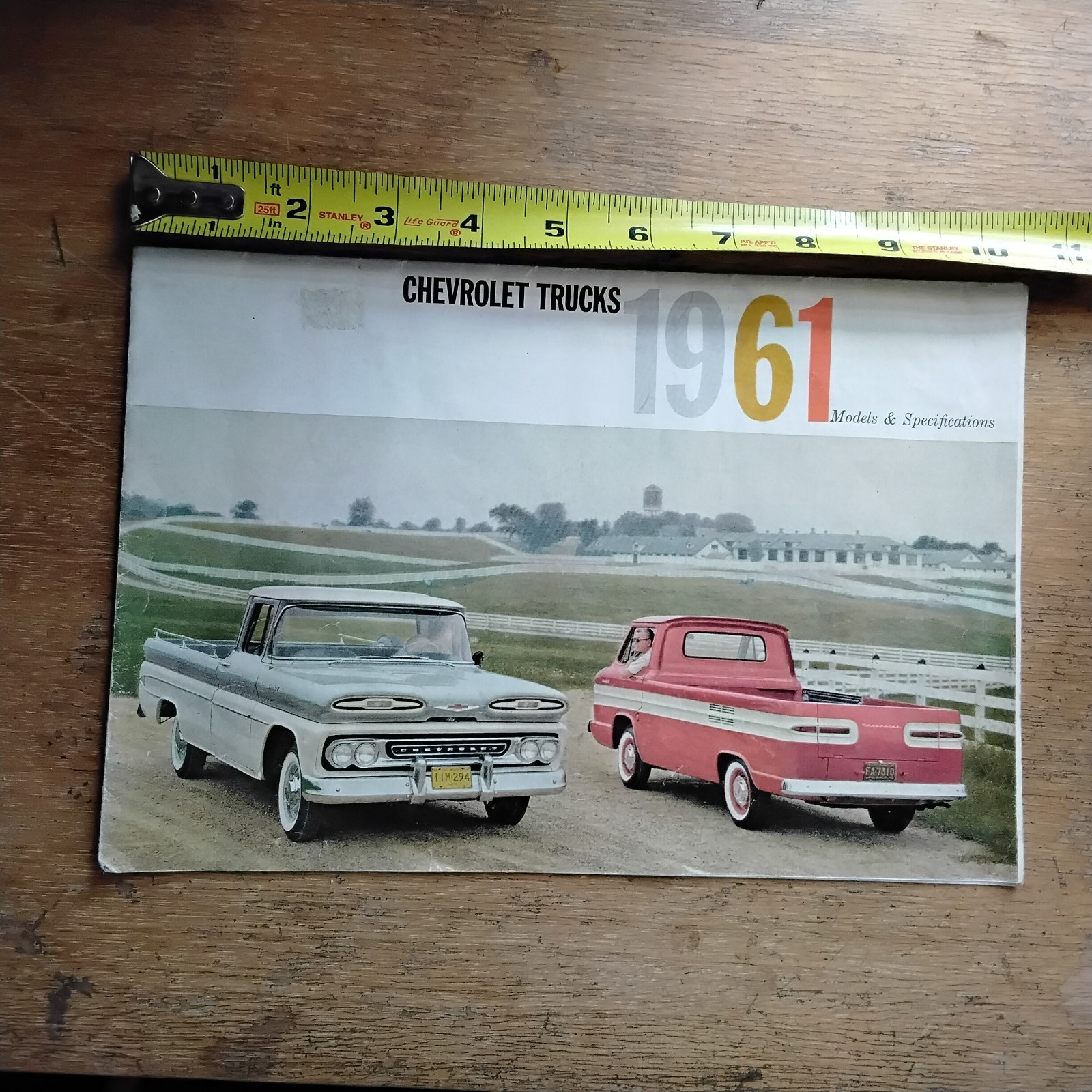 Original 1961 Chevy Truck Sales Brochure