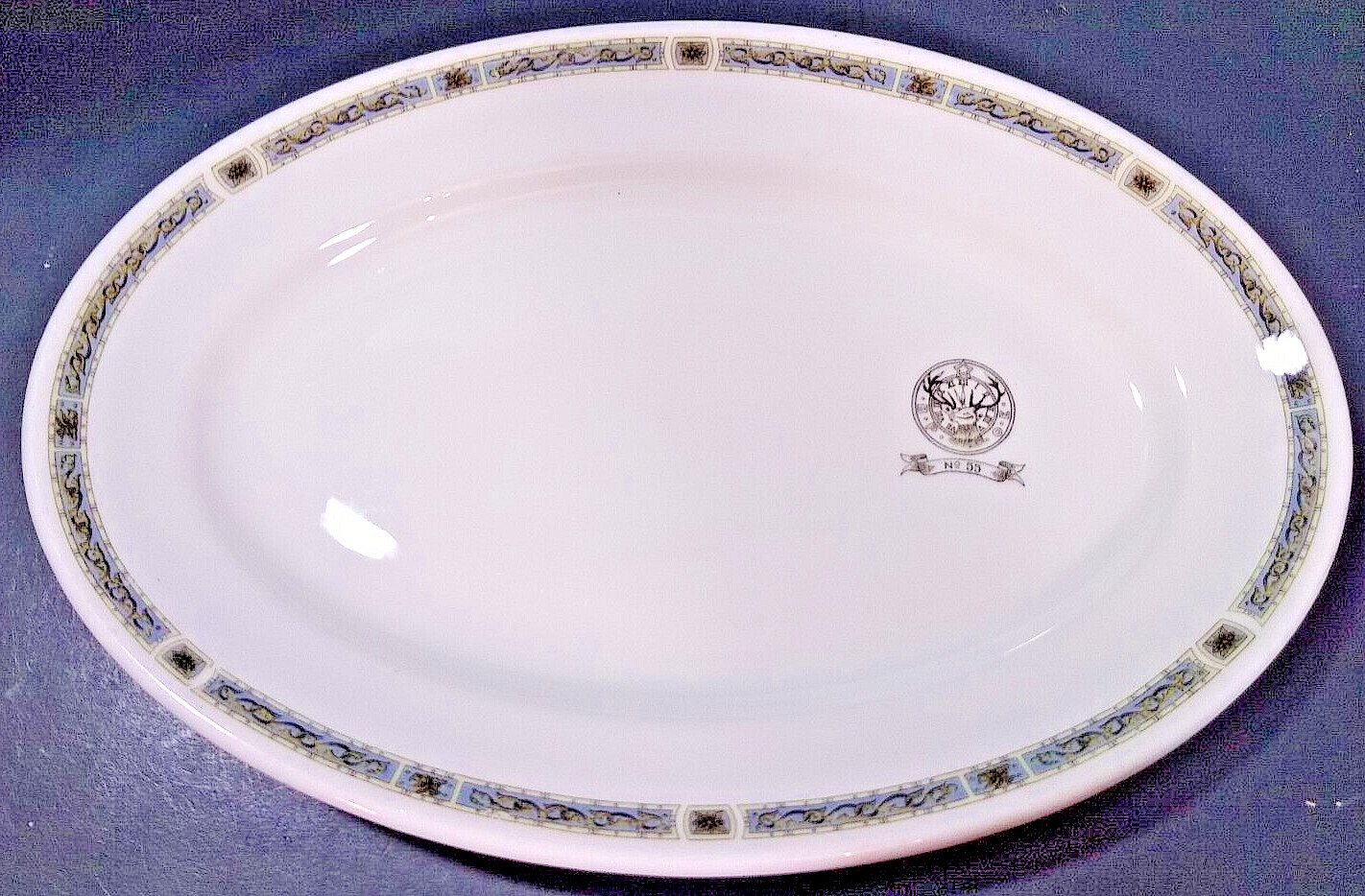 Shenango B P O E #55 restaurant weight Platter light scratching