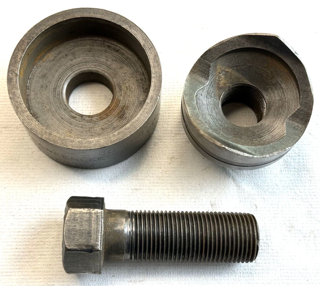 1 Greenlee 1-1/2” conduit punch , 1-1/2” Conduit AV439, 500-4039