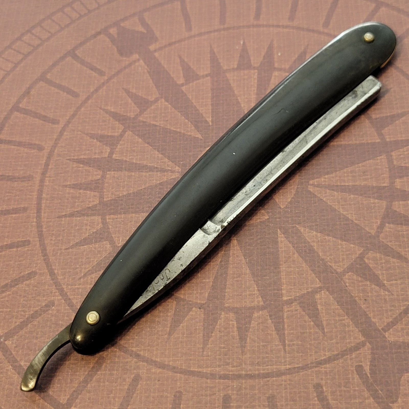Antique Jackson Straight Razor Made In Fremont Ohio USA