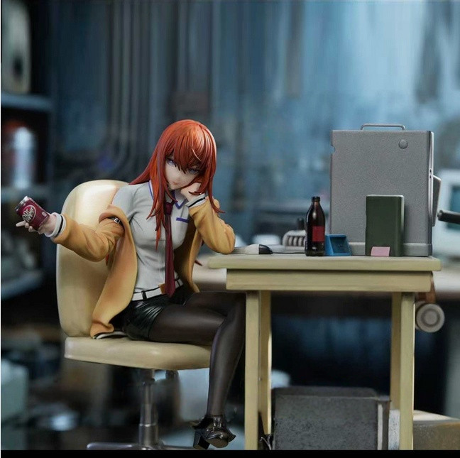 Echo Studio Makise Kurisu Model Resin IN STOCK Steins;Gate 1/6 Scale H20cm New