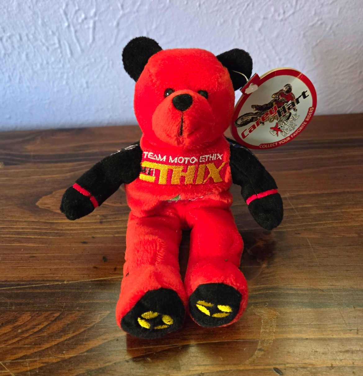 Vintage 2001 Carey Hart X Games Moto Ethix Mountain Dew Plush Bear NWT Rare Vintage 2001 Carey Hart X Games Moto Ethix Mountain Dew Plush Bear NWT Rare