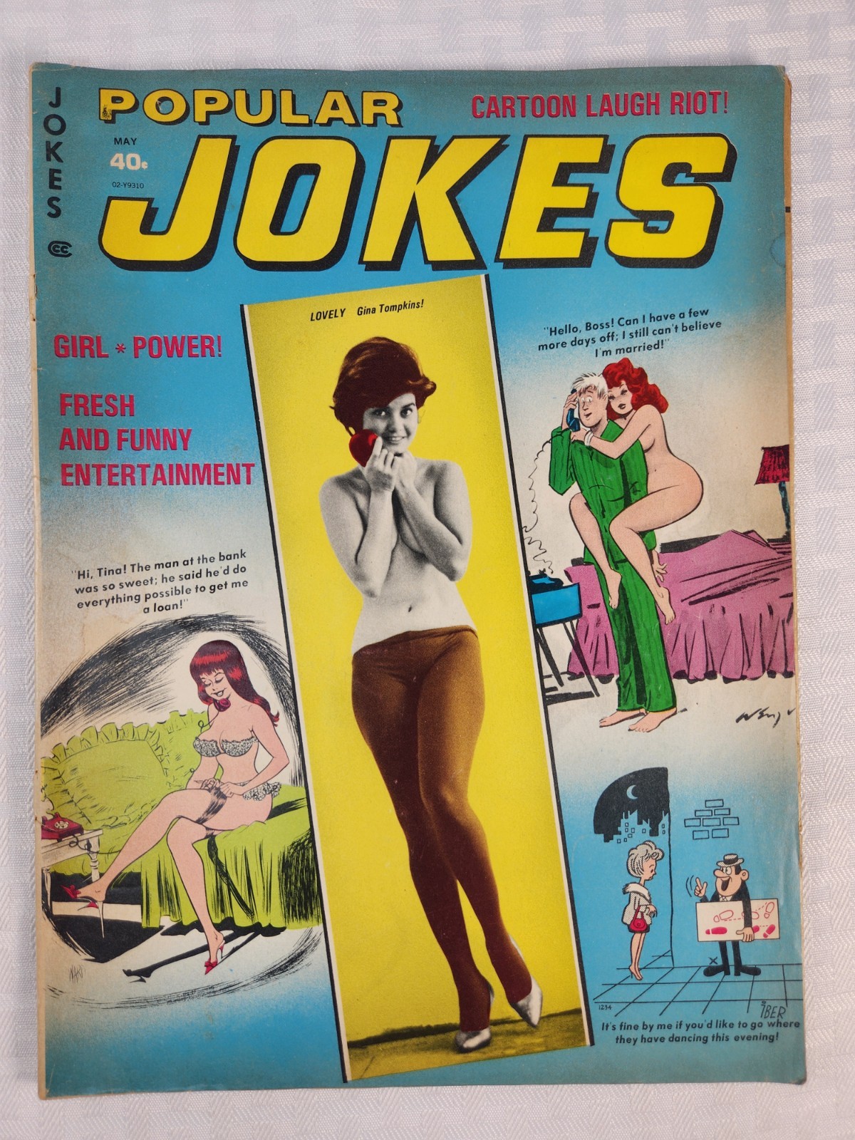 POPULAR JOKES #28 May 1973 Bill Ward Humor Cartoons Adult Comics and Jokes