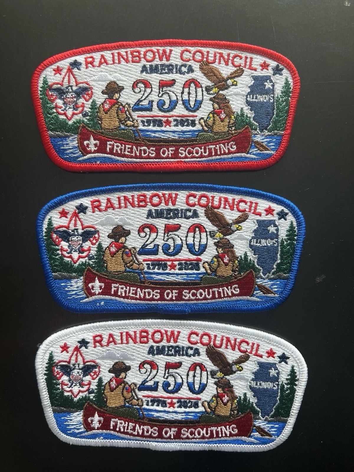 Rainbow Council Limited edition 250th Anniversary CSP CSP Council collection
