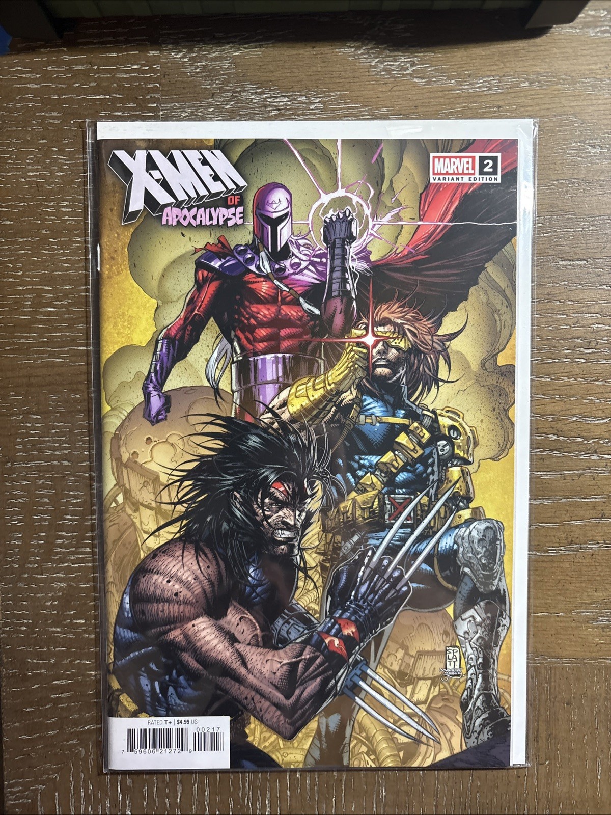 X-Men of Apocalypse #2 - Stephen Platt 1:100 Incentive Variant Marvel Comics NM