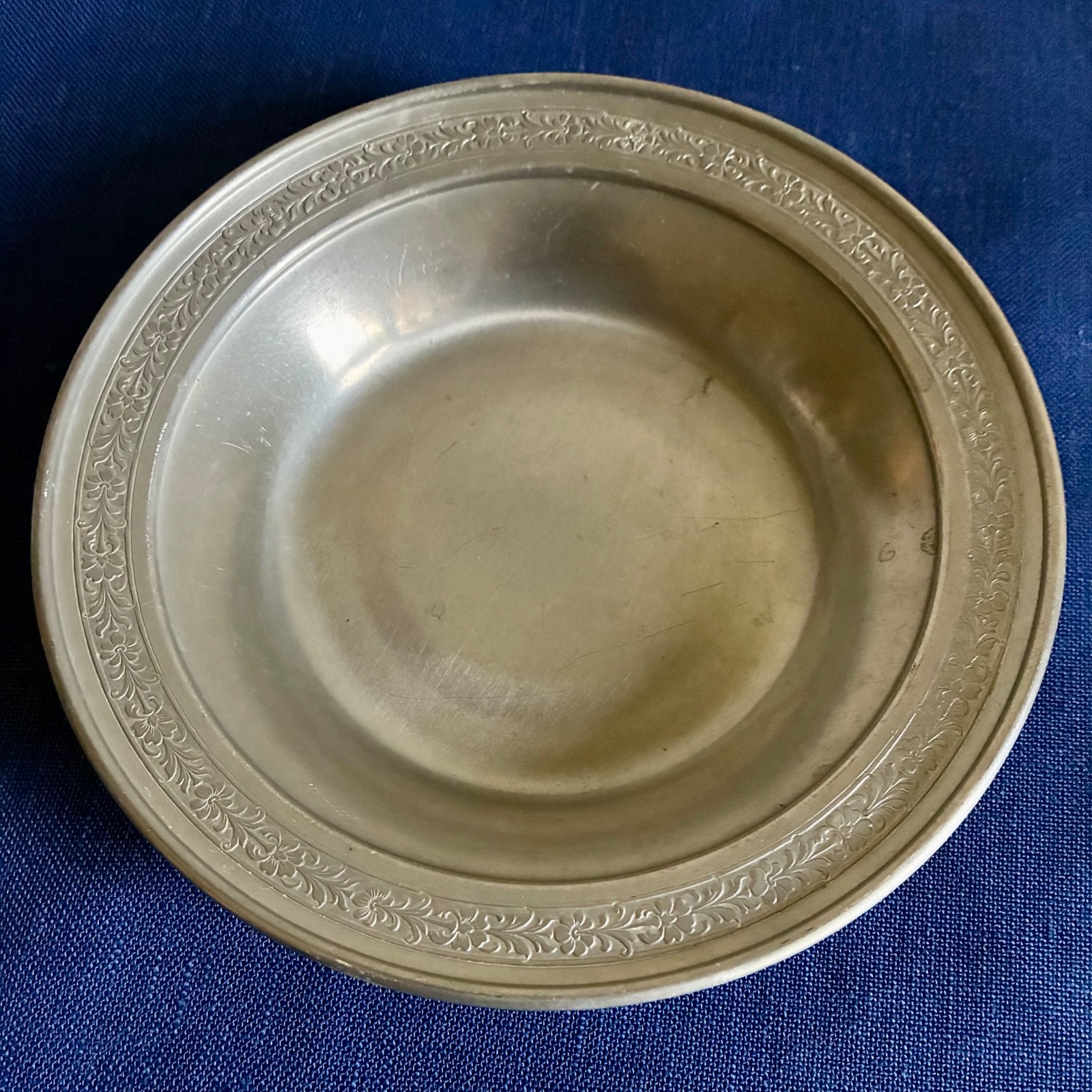Newbury Port Towle Pewter Shallow Dish 6.5