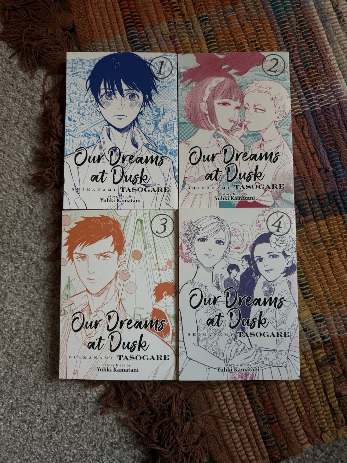 Our Dreams at Dusk Manga Series Volumes 1-4