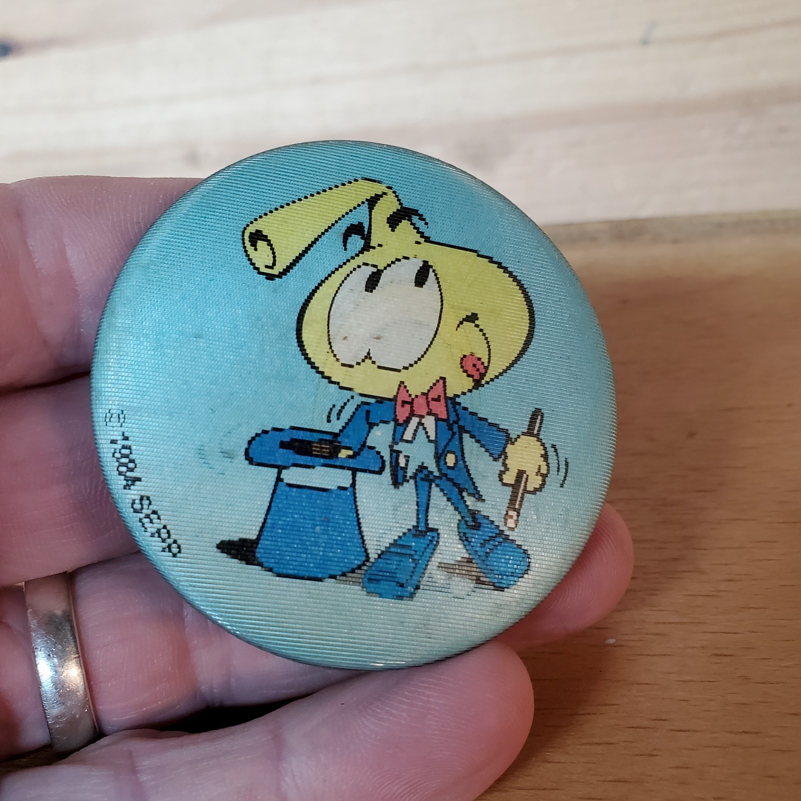 1984 Snorks Blue Magician 2 1/4\