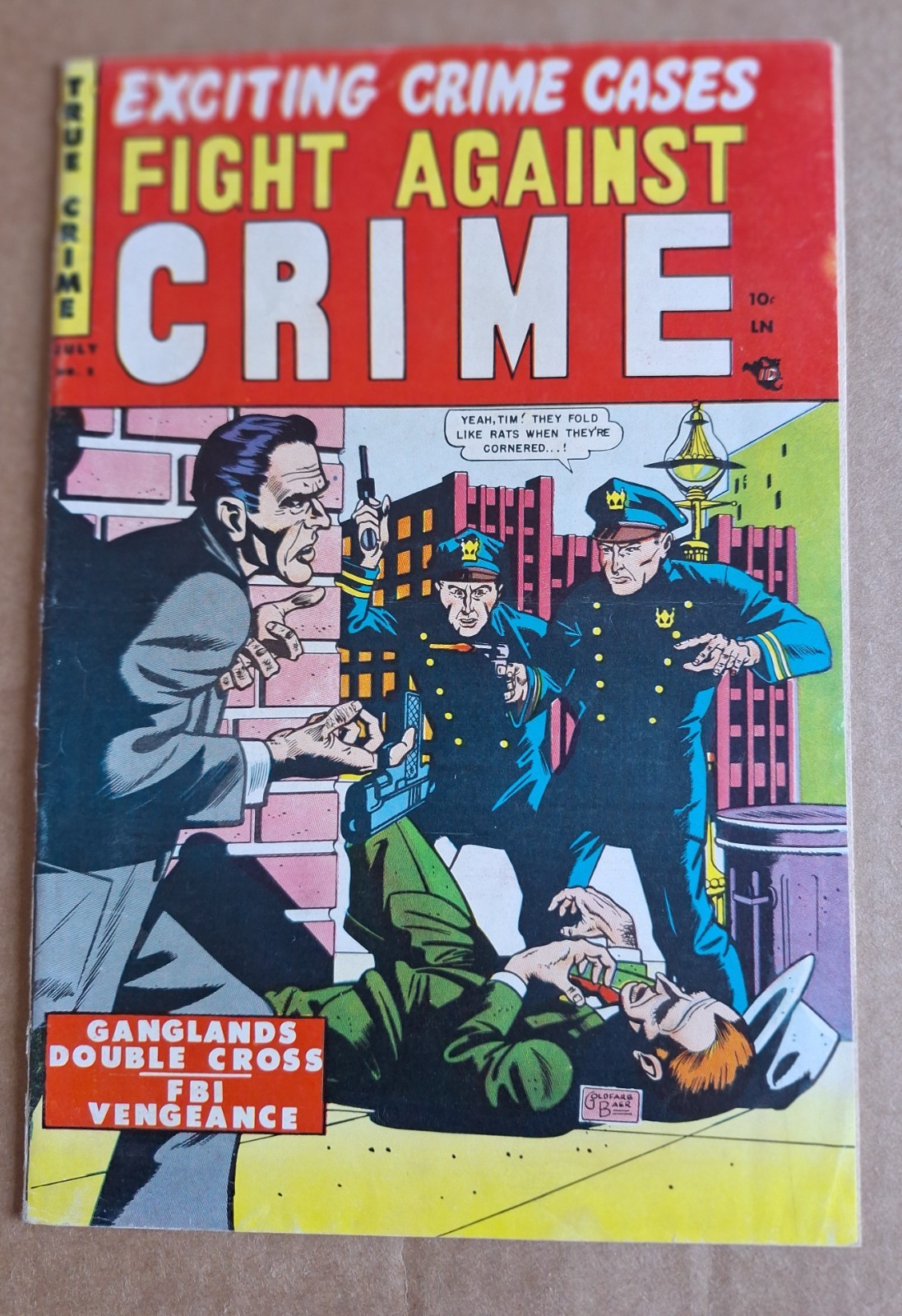 Fight Against Crime #2 FINE- 5.5 1951