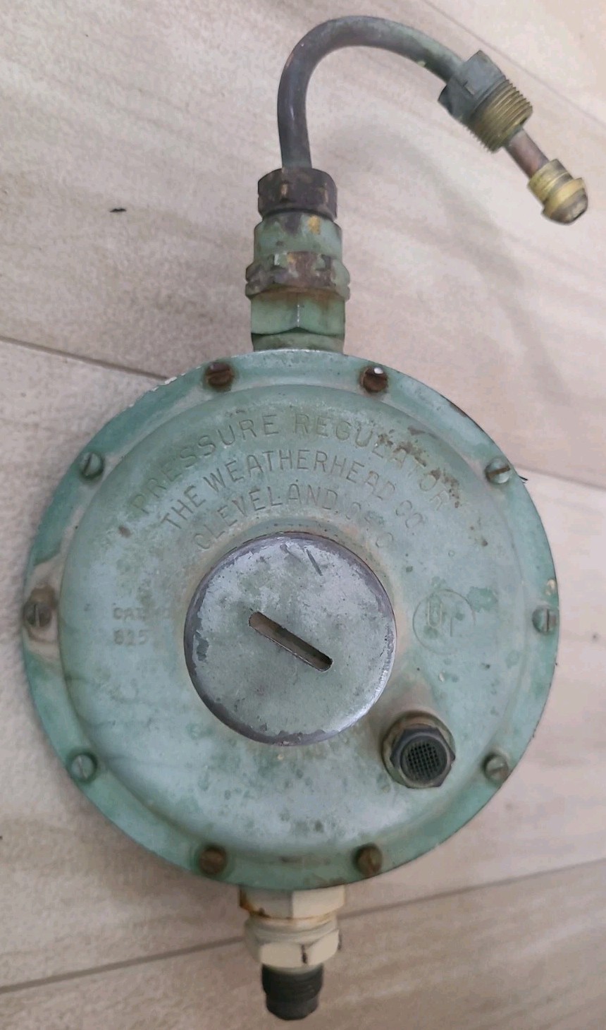 Vintage Airstream Weatherhead Co. Propane LP Gas Regulator No. 815 * For Parts*