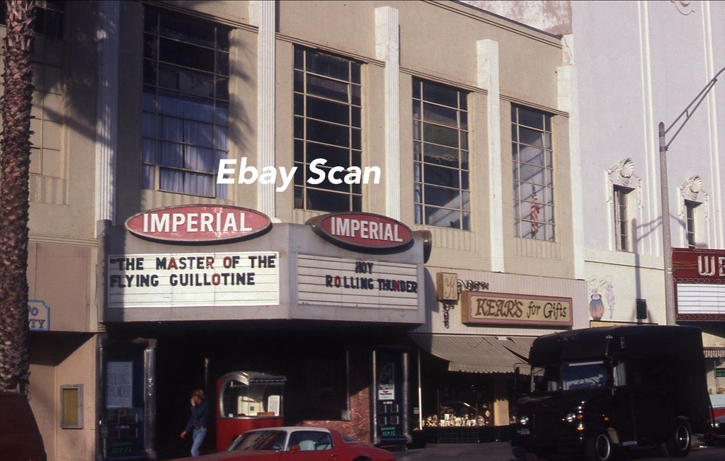 Original 35mm Kodachrome Slide Imperial Theater Long Beach CA 1980 Original 35mm Kodachrome Slide Imperial Theater Long Beach CA 1980