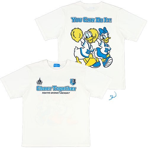 Pre-Order Tokyo Disney Resort 2025 T-Shirts Cheer Together Donald & Daisy