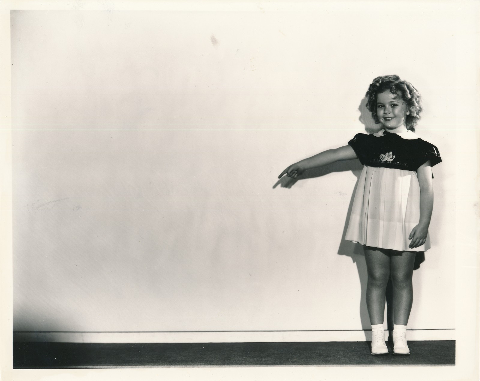Shirley Temple 8x10 Photo - Vintage Blank Back  S18-18