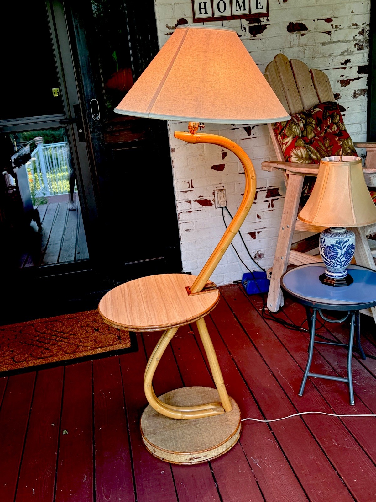 Rare Vintage 1950’s MCM Googie Asymmetrical Floor Lamp Mid Century Modern Rare Vintage 1950’s MCM Googie Asymmetrical Floor Lamp Mid Century Modern