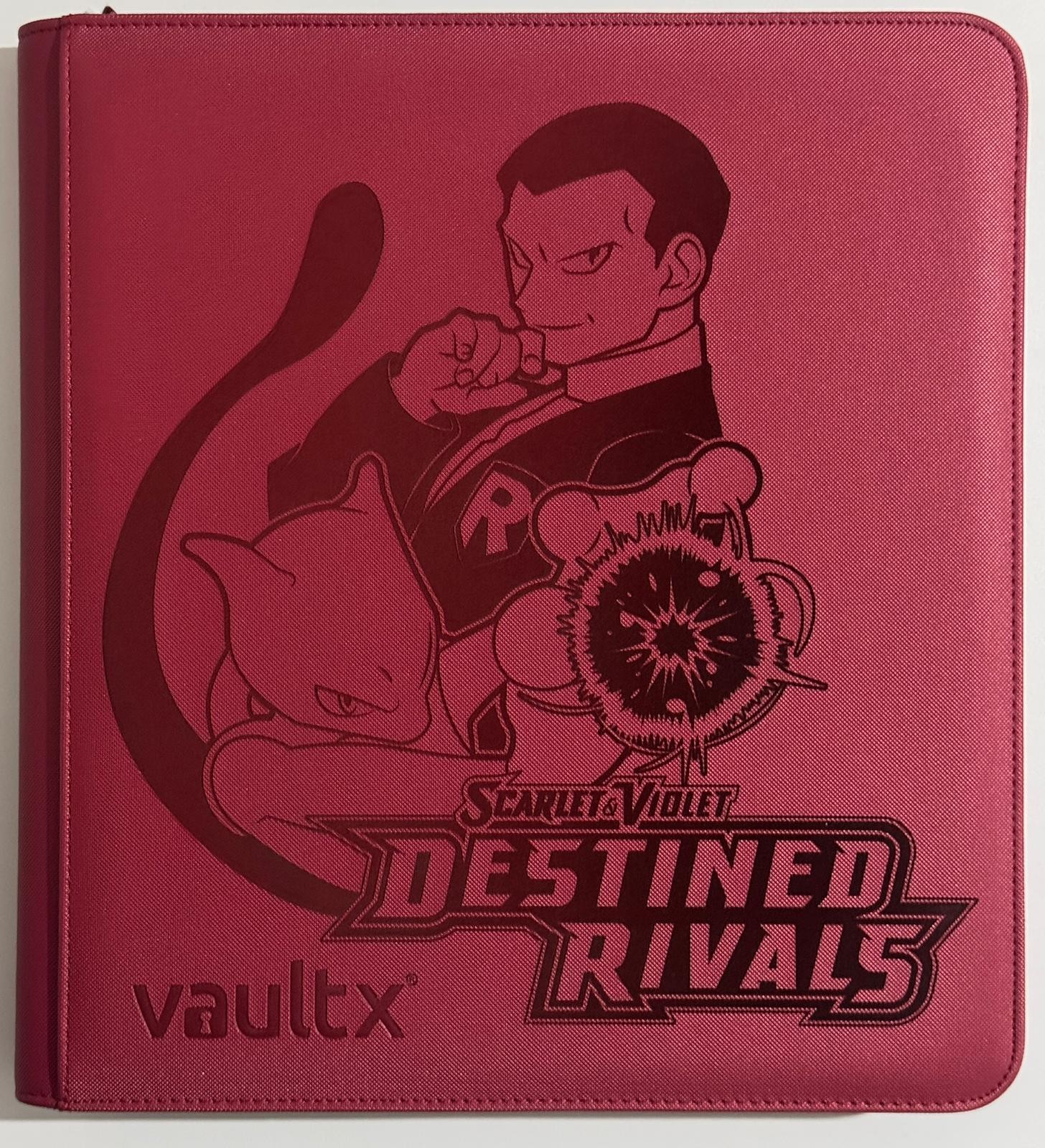 Pokémon Destined Rivals VaultX 12Pocket Binder - 480 Slots