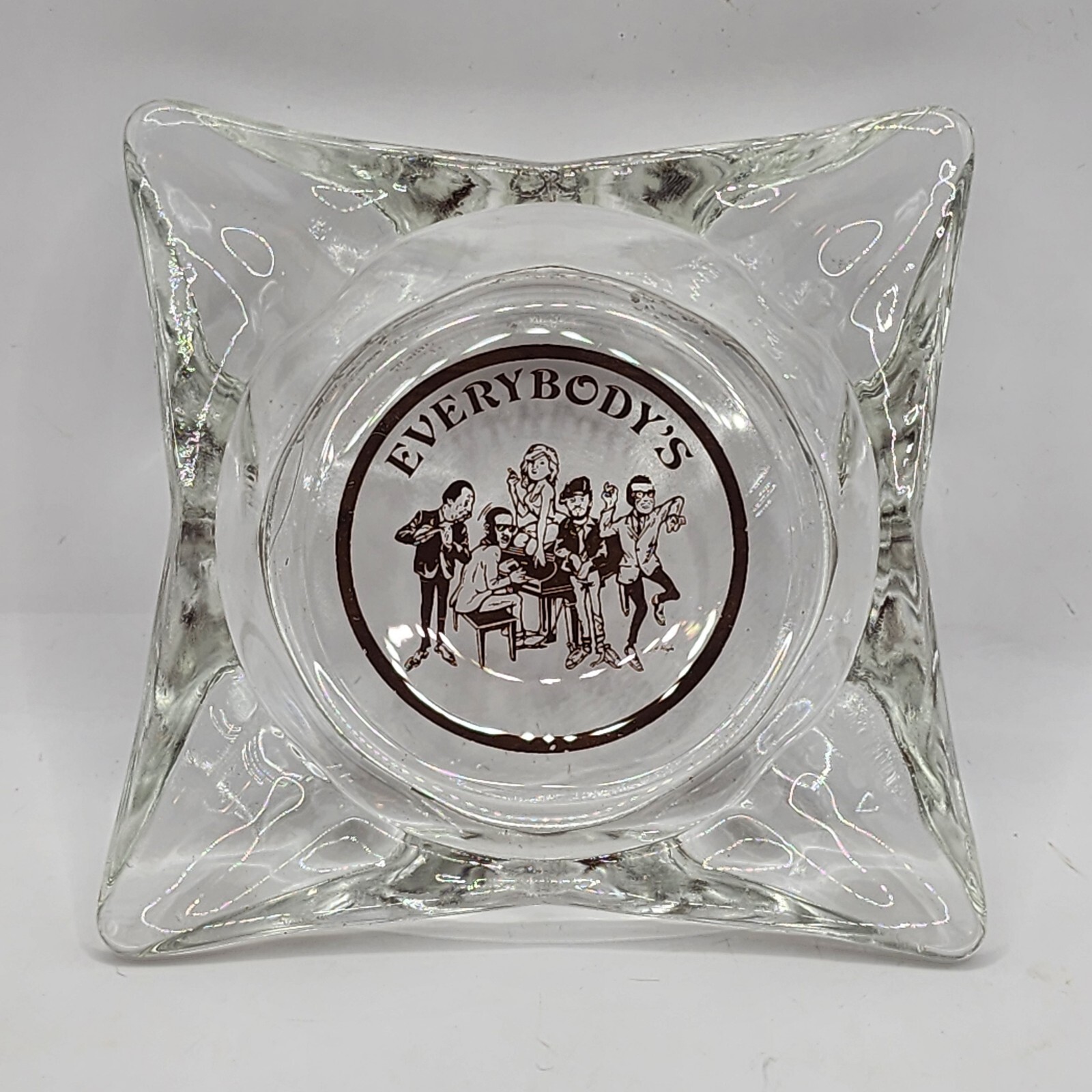 Everybody's Branded Clear Ashtray Everybody's Branded Clear Ashtray