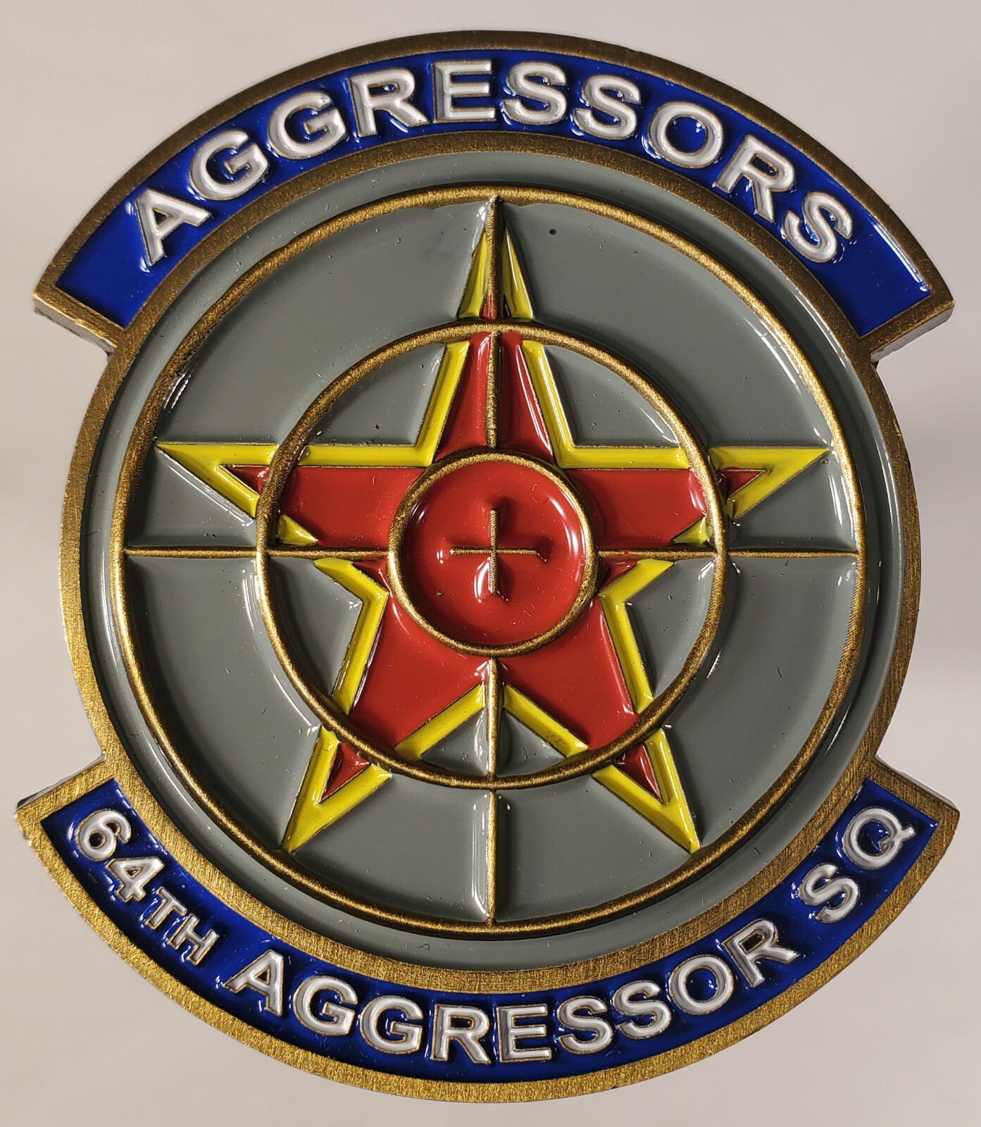US AIR FORCE 64TH AGGRESSOR SQUADRON  CHALLENGE COIN 2\