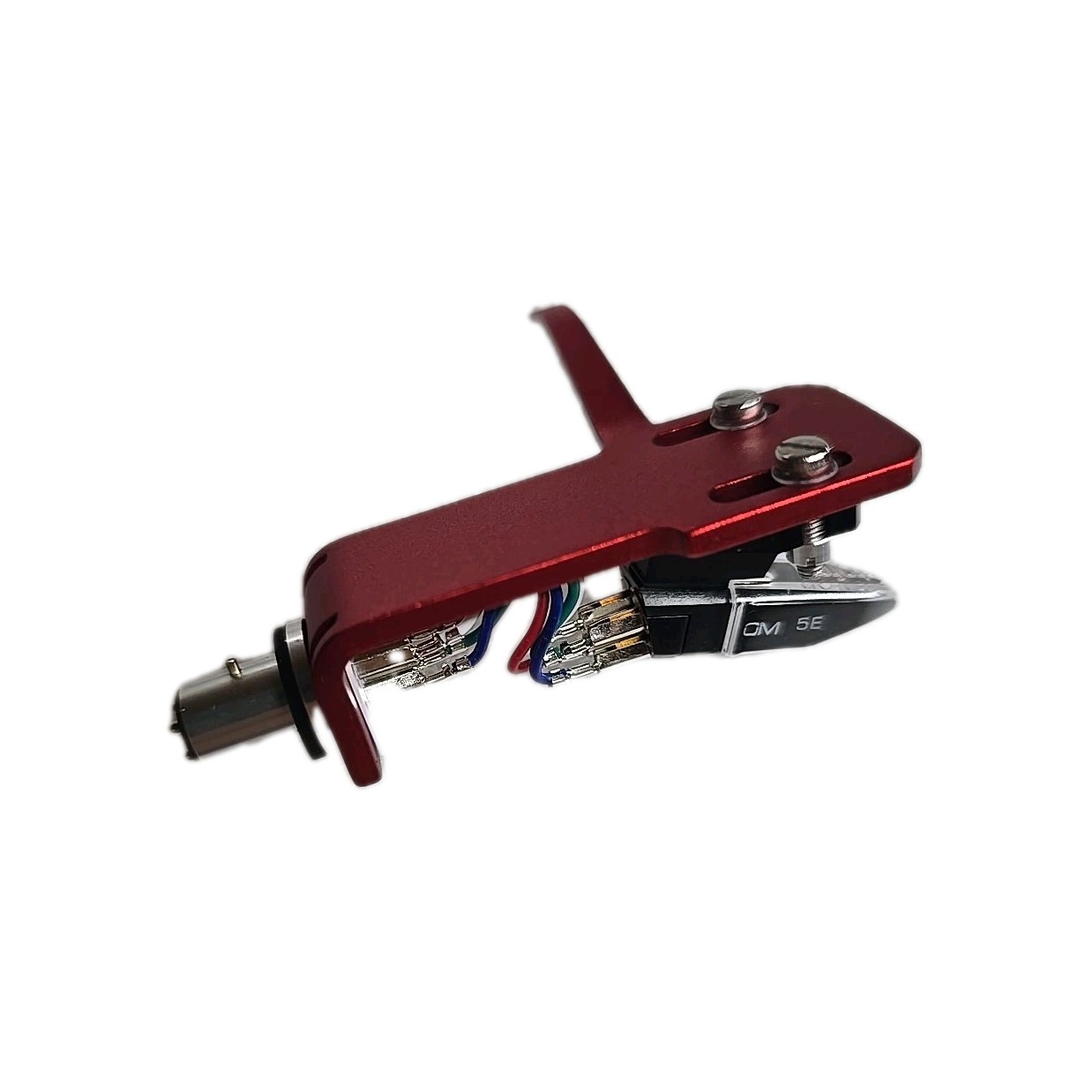 GENUINE ORTOFON OM5E CARTRIDGE ELLIPT DIAMOND +SH4 STYLE RED HEADSHELL COMBO GENUINE ORTOFON OM5E CARTRIDGE ELLIPT DIAMOND +SH4 STYLE RED HEADSHELL COMBO