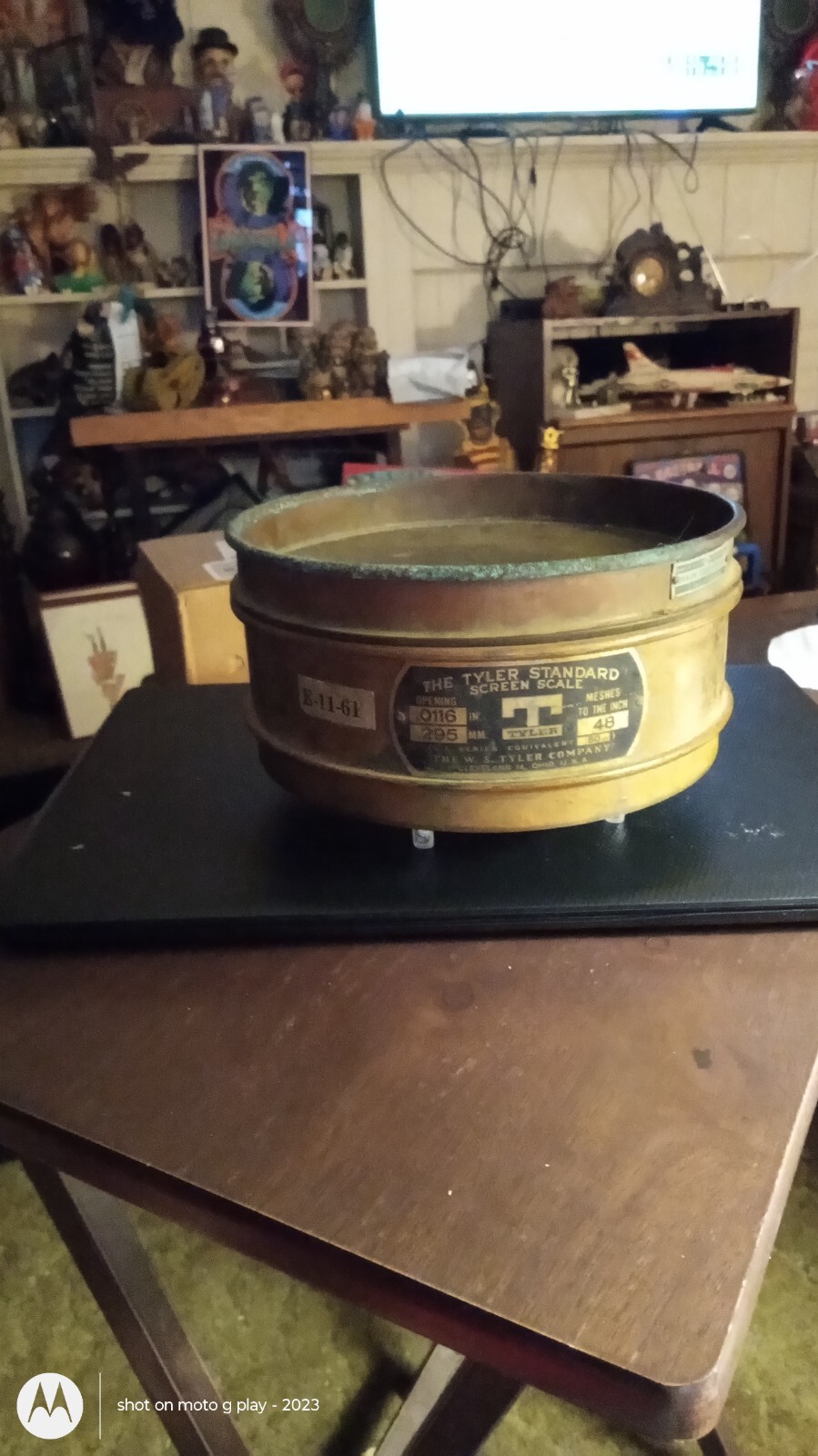 Antique The Tyler Standard Screen Scale Brass Scientific Scale
