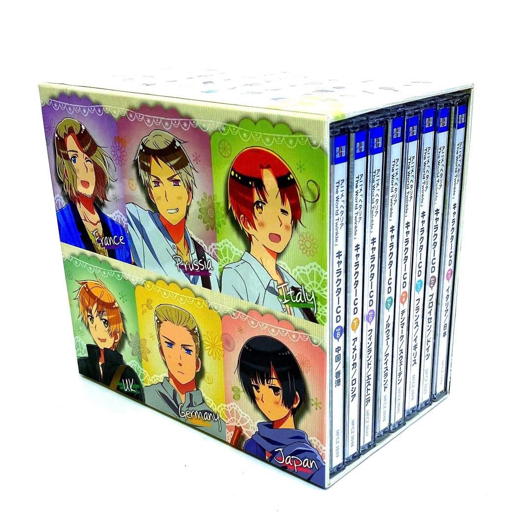 Hetalia The World Twinkle Character CD Box 8 CD Set Hetalia The World Twinkle Character CD Box 8 CD Set